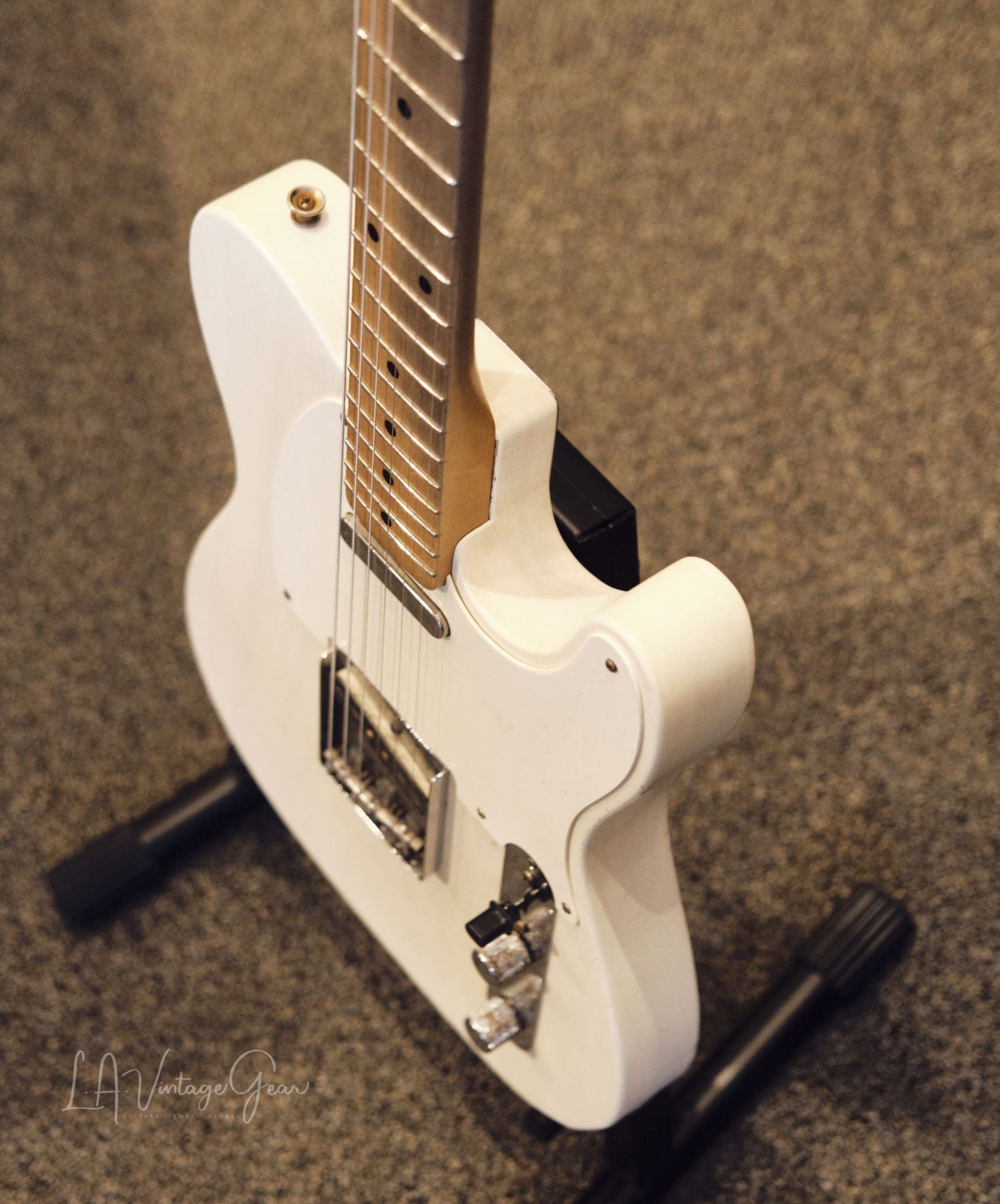 Mario Martin 'Model-T' Whiteguard Electric Guitar (2022) - Swamp Ash Body & Maple Neck - New Build - Image 8