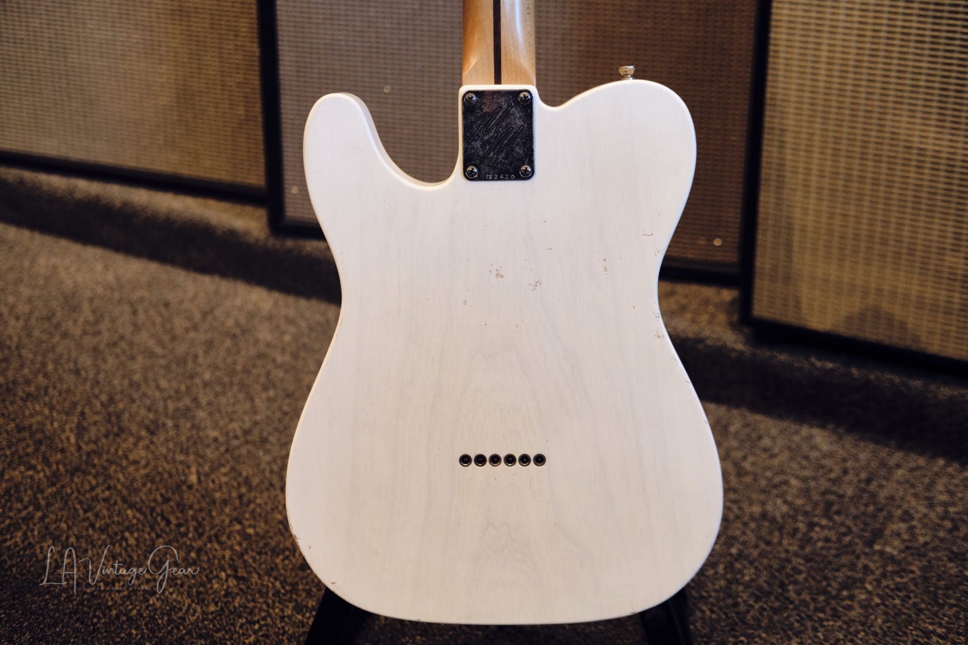 Mario Martin 'Model-T' Whiteguard Electric Guitar (2022) - Swamp Ash Body & Maple Neck - New Build - Image 10