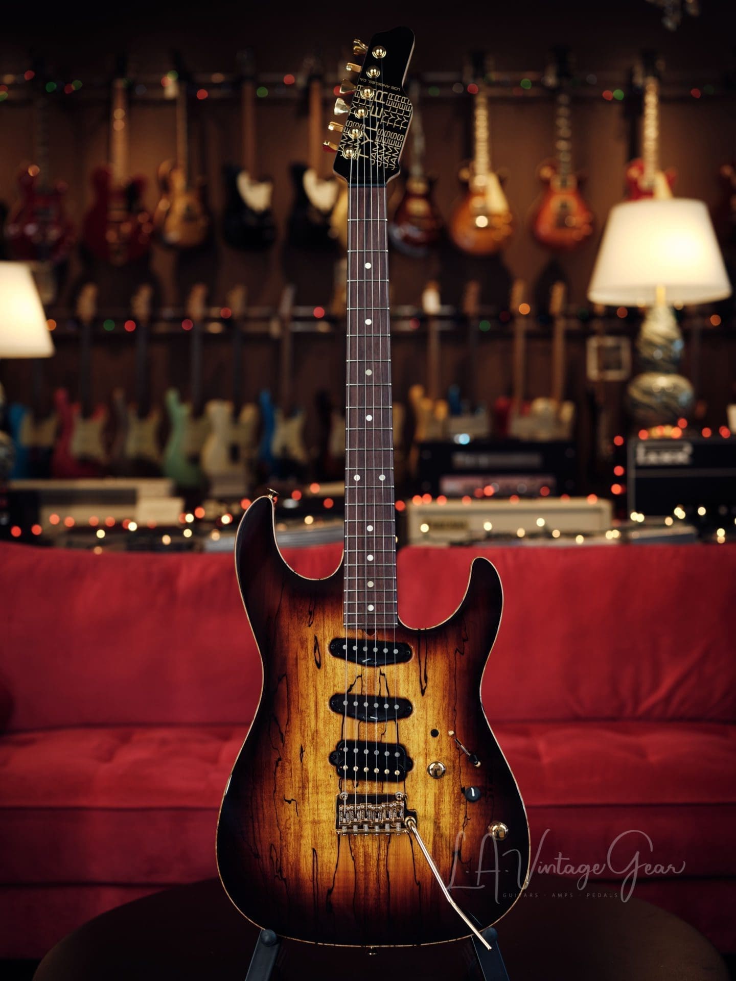 James Tyler "Studio Elite HD" S-Style Electric Guitar - Tobacco Sunburst Finish - Brand New! With Mid Boost!