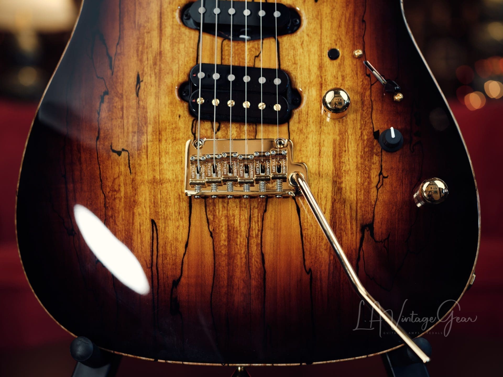 James Tyler "Studio Elite HD" S-Style Electric Guitar - Tobacco Sunburst Finish - Brand New! With Mid Boost! - Image 6