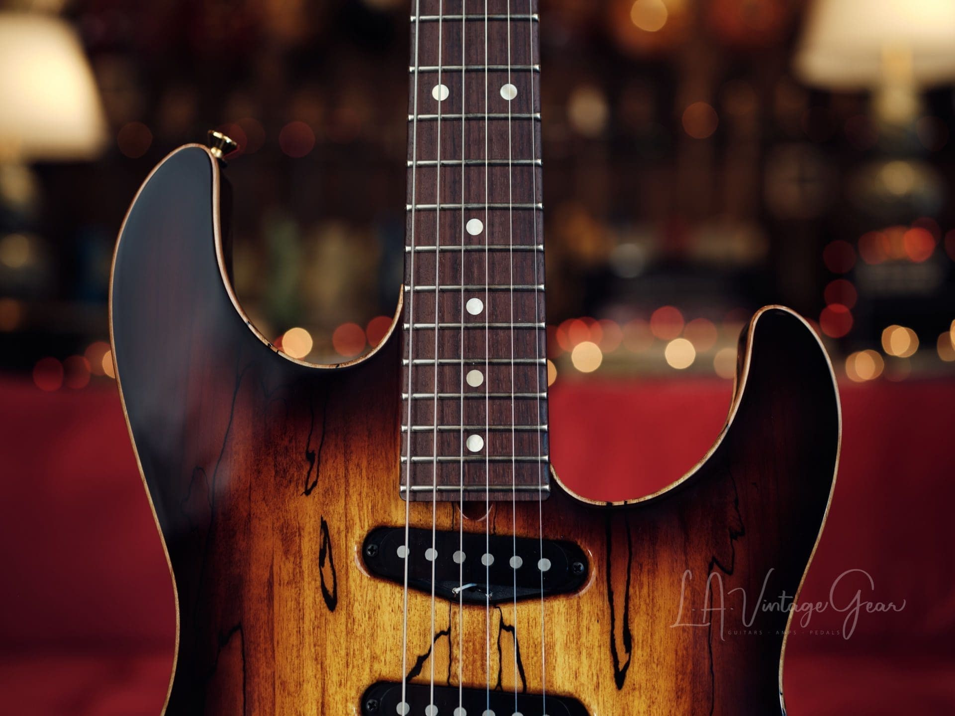 James Tyler "Studio Elite HD" S-Style Electric Guitar - Tobacco Sunburst Finish - Brand New! With Mid Boost! - Image 5