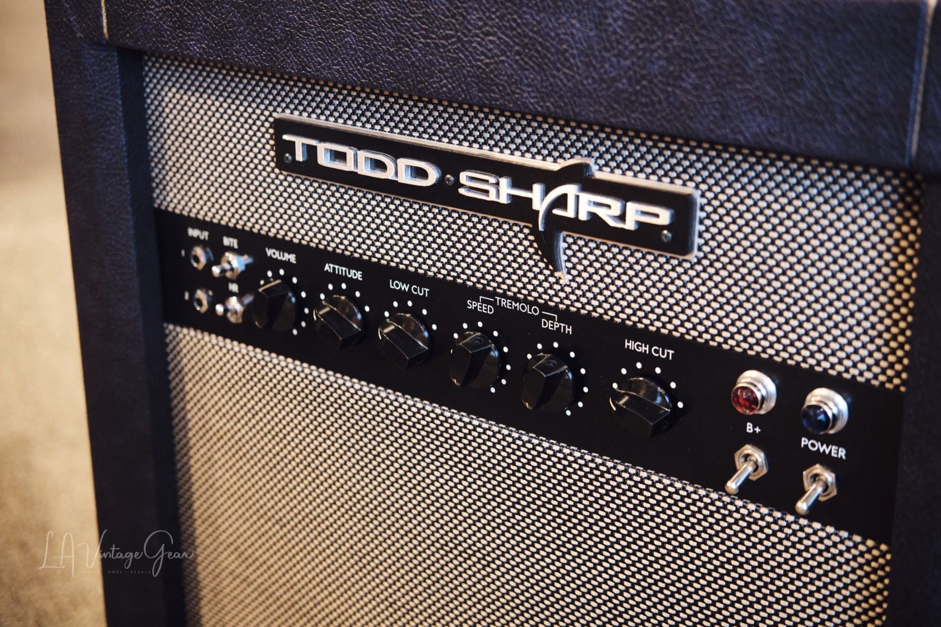 Todd Sharp 20 Watt 1x12 Combo - w/ Alessandro Speaker and Reverb! One of a kind with built in reverb - Image 4