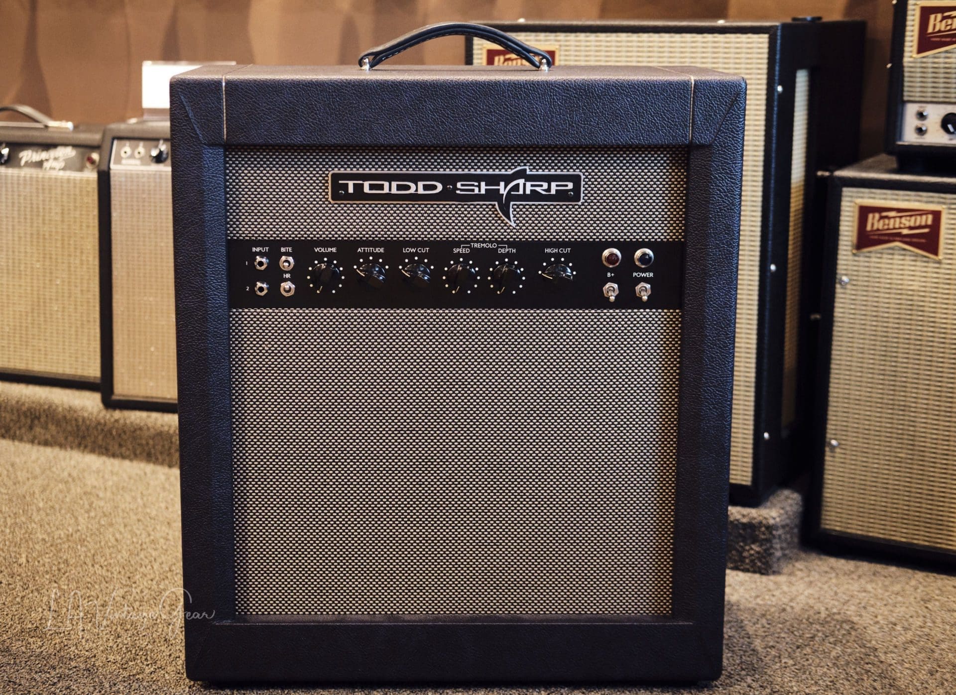 Todd Sharp 20 Watt 1x12 Combo - w/ Alessandro Speaker and Reverb! One of a kind with built in reverb