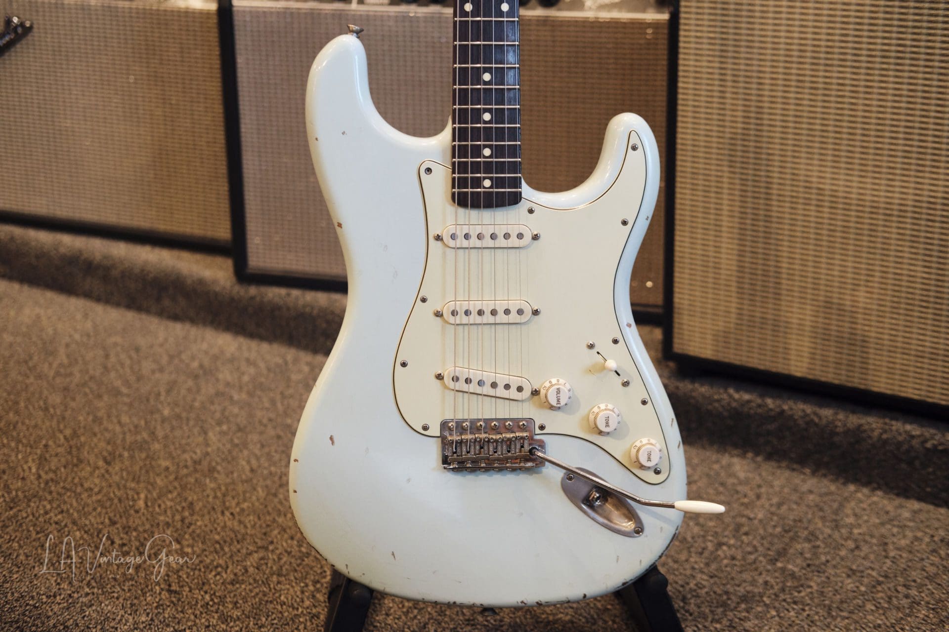 K-Line Springfield Electric Guitar - Sonic Blue Finish #020150 - Brand New Build - Image 2