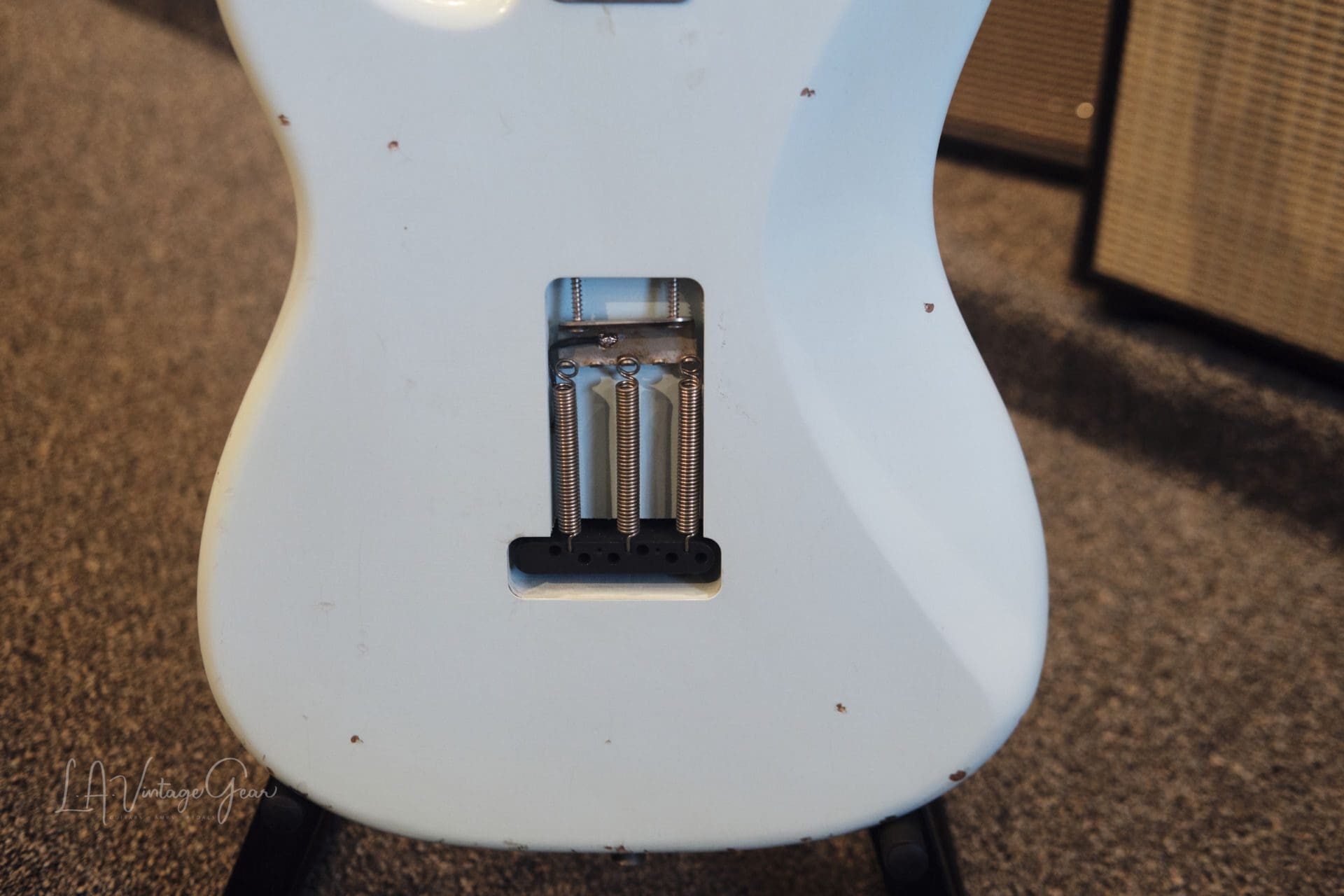 K-Line Springfield Electric Guitar - Sonic Blue Finish #020150 - Brand New Build - Image 12