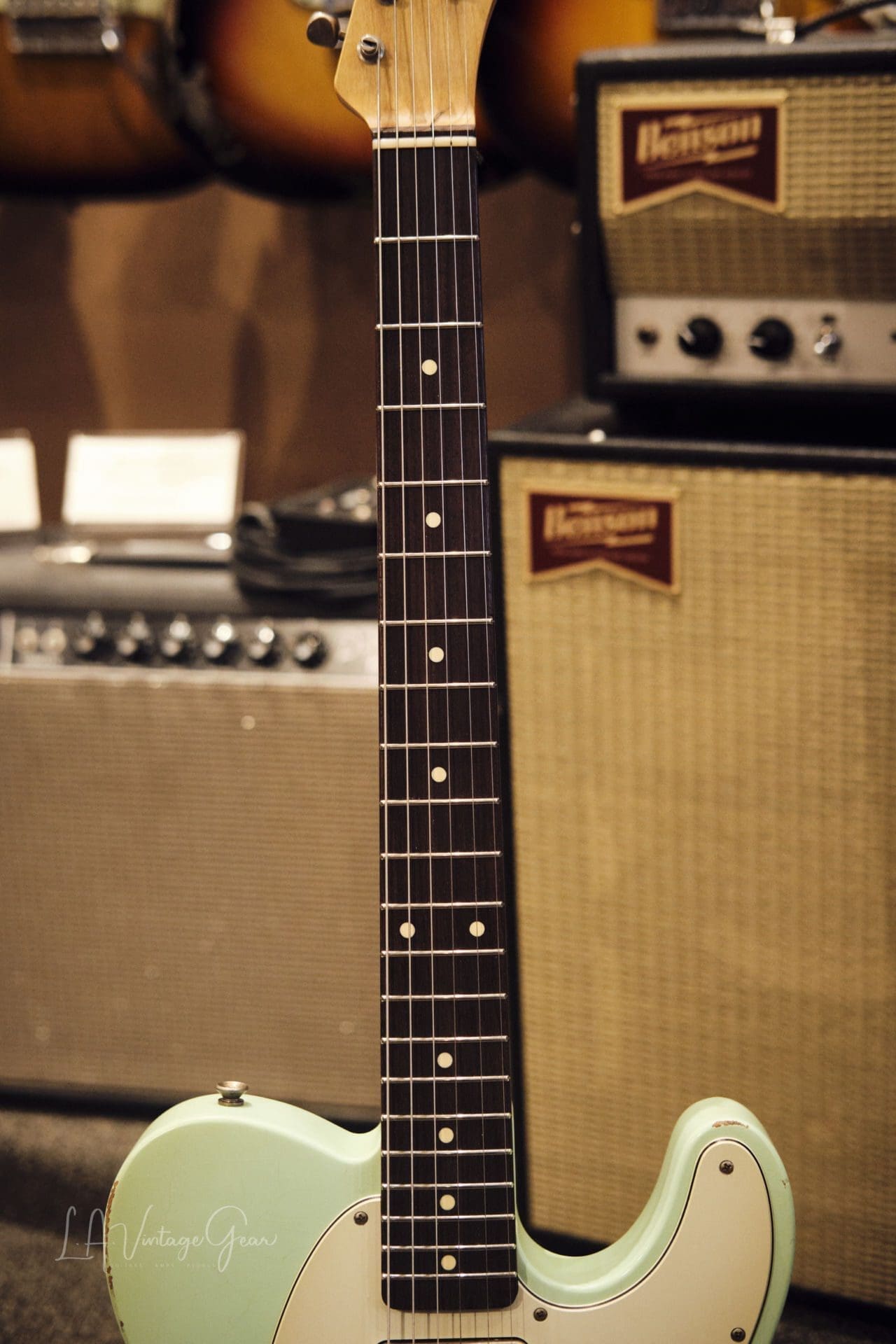 K-Line Truxton T-Style Electric Guitar - Lightly Relic'd Surf Green Finish - Brand New! - Image 5