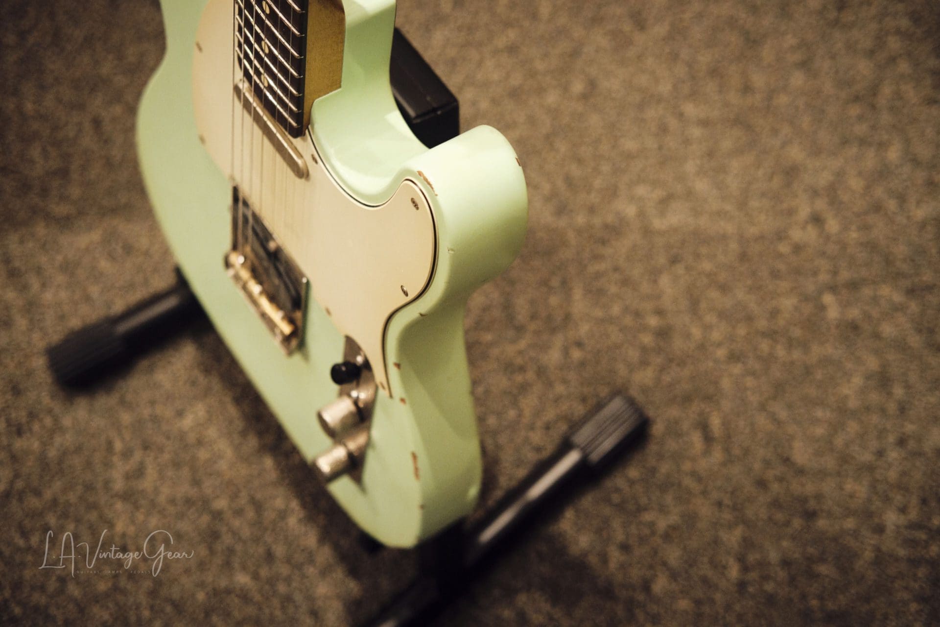 K-Line Truxton T-Style Electric Guitar - Lightly Relic'd Surf Green Finish - Brand New! - Image 8