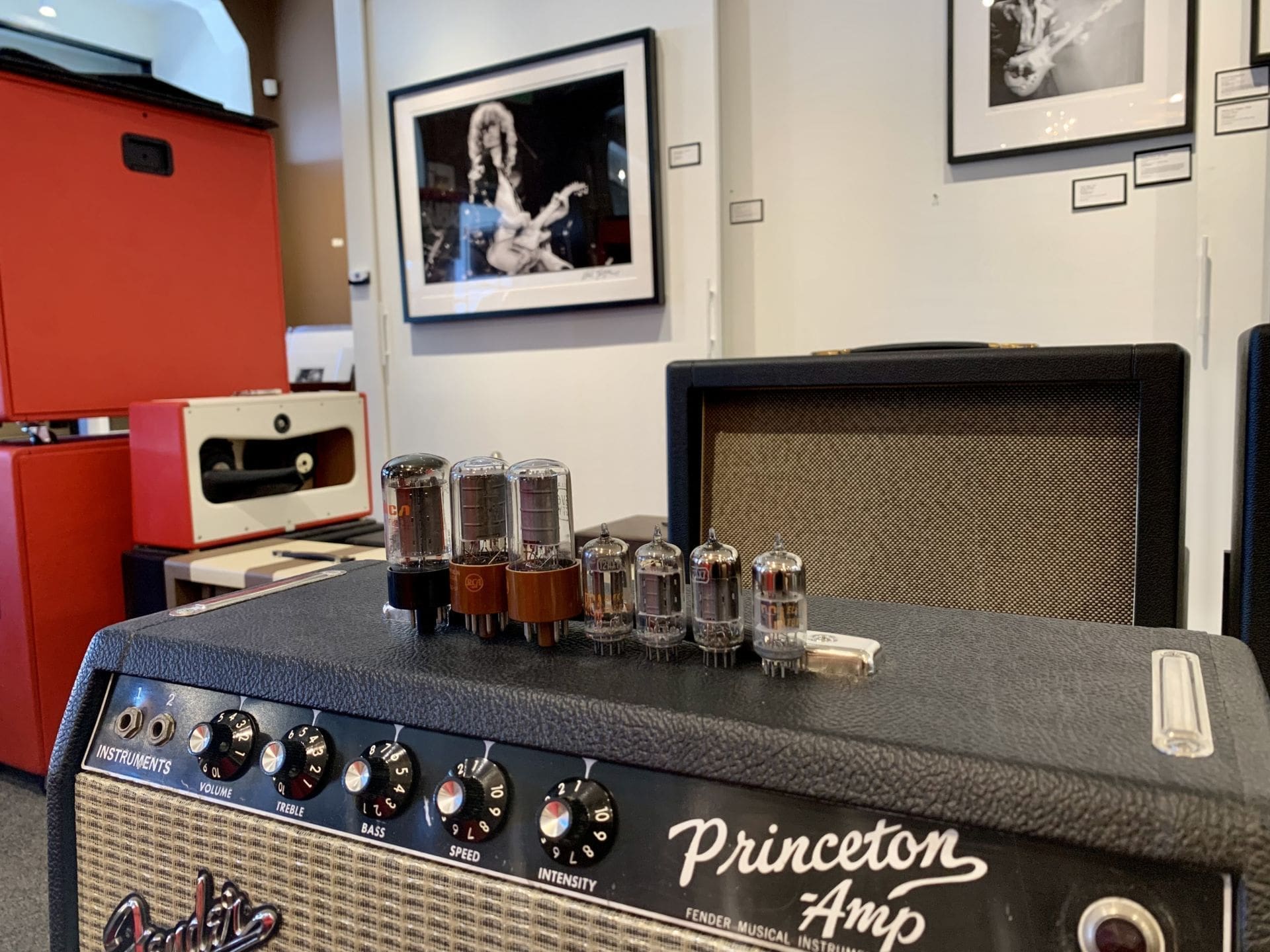 Fender Princeton Reverb (AA1164/AB1270/AA764) Vintage Tube Kit - Image 2