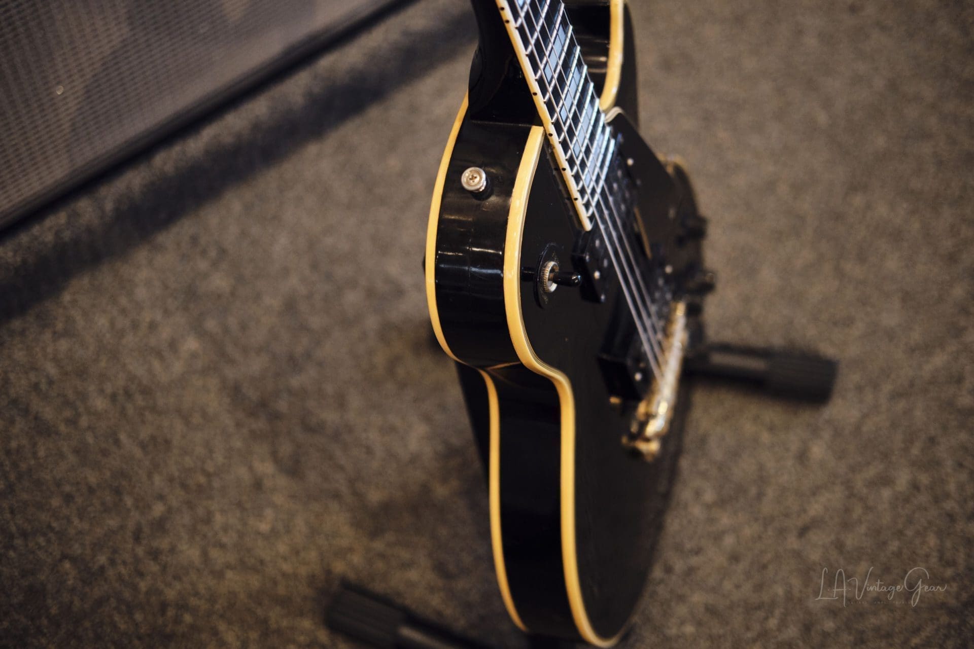 Gibson 1969 Black Les Paul Custom Electric Guitar - Great Player Guitar! - Image 11