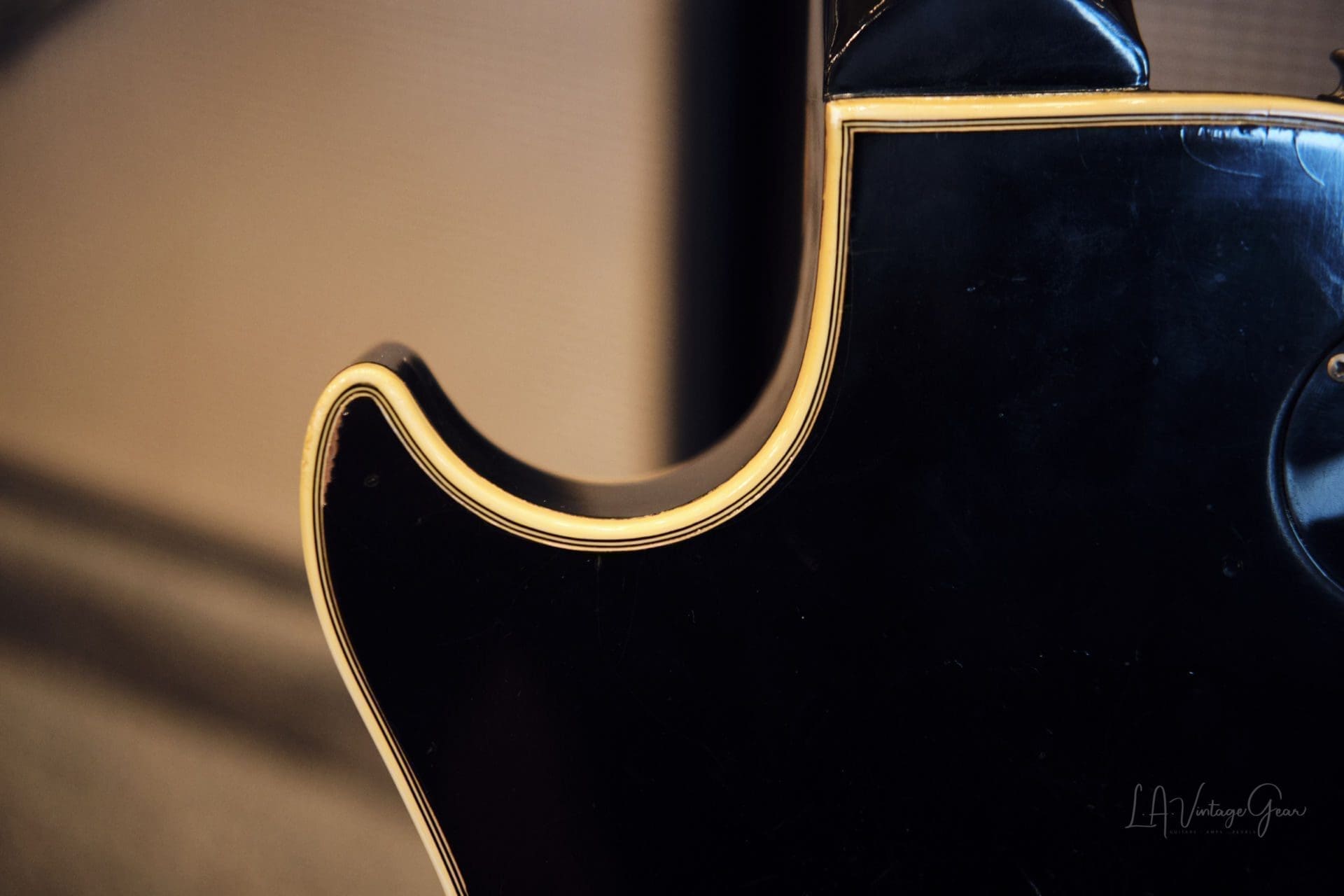 Gibson 1969 Black Les Paul Custom Electric Guitar - Great Player Guitar! - Image 17