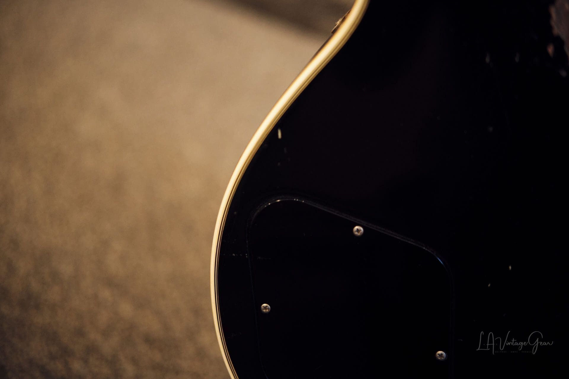 Gibson 1969 Black Les Paul Custom Electric Guitar - Great Player Guitar! - Image 15