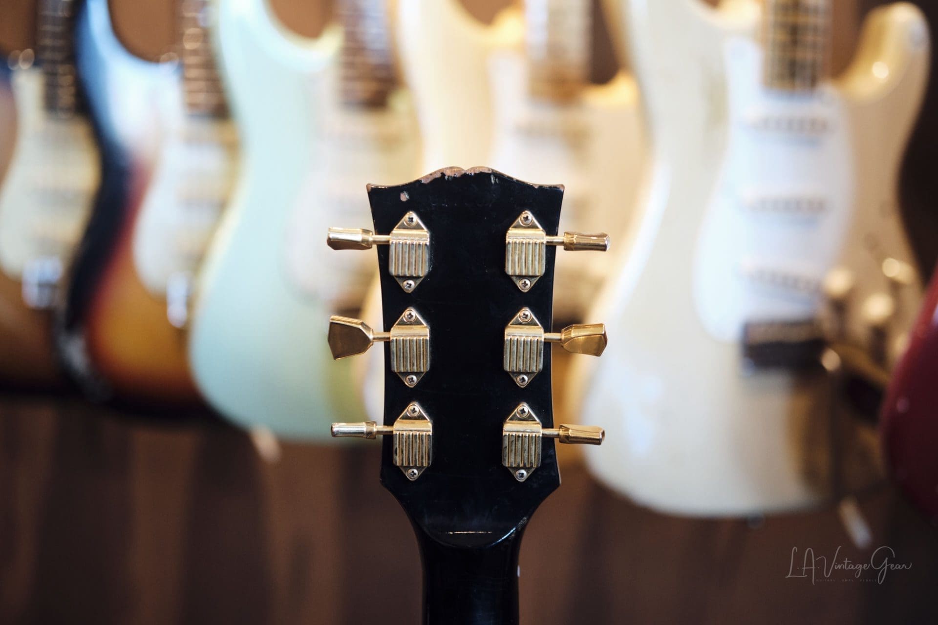 Gibson 1969 Black Les Paul Custom Electric Guitar - Great Player Guitar! - Image 22