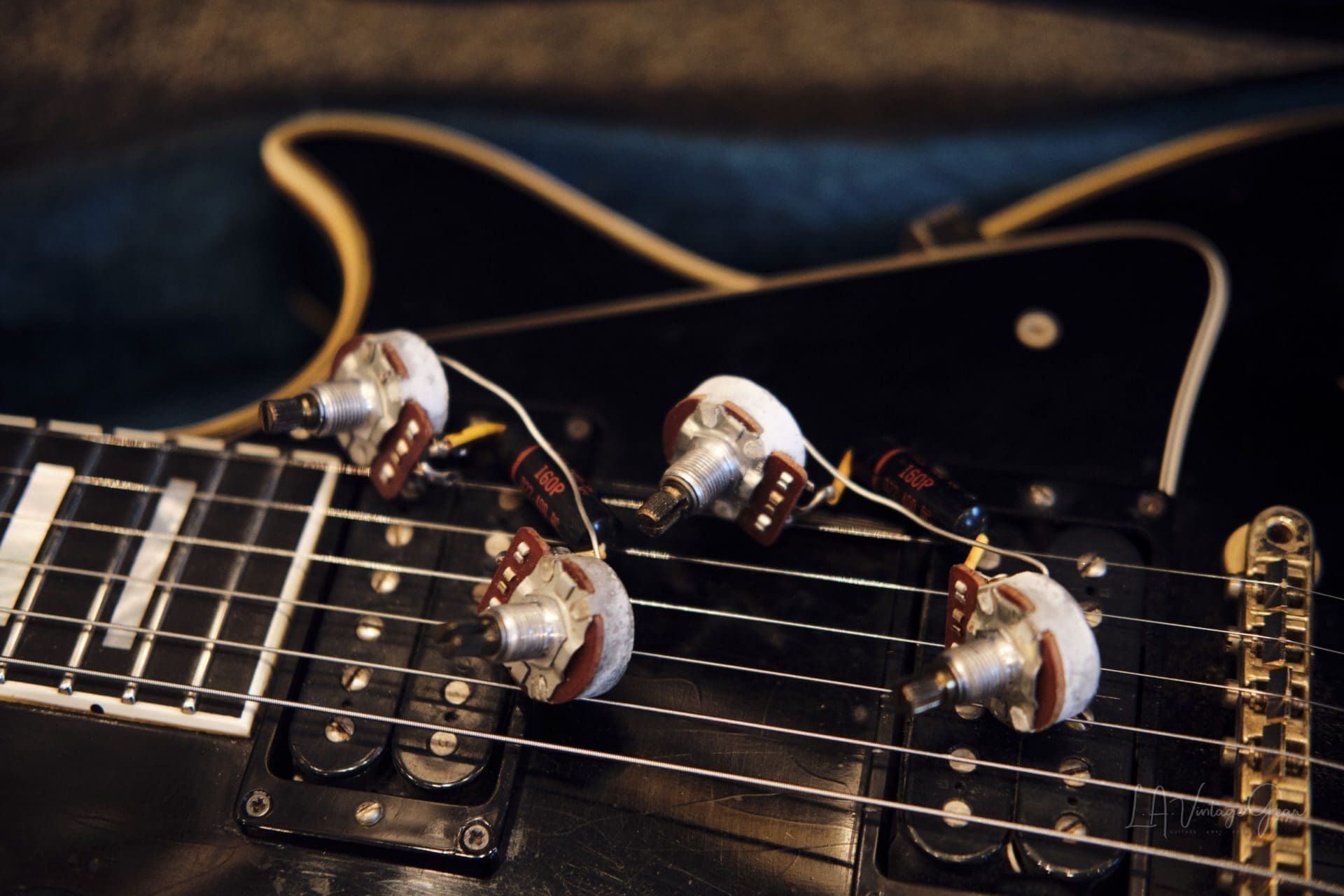 Gibson 1969 Black Les Paul Custom Electric Guitar - Great Player Guitar! - Image 26