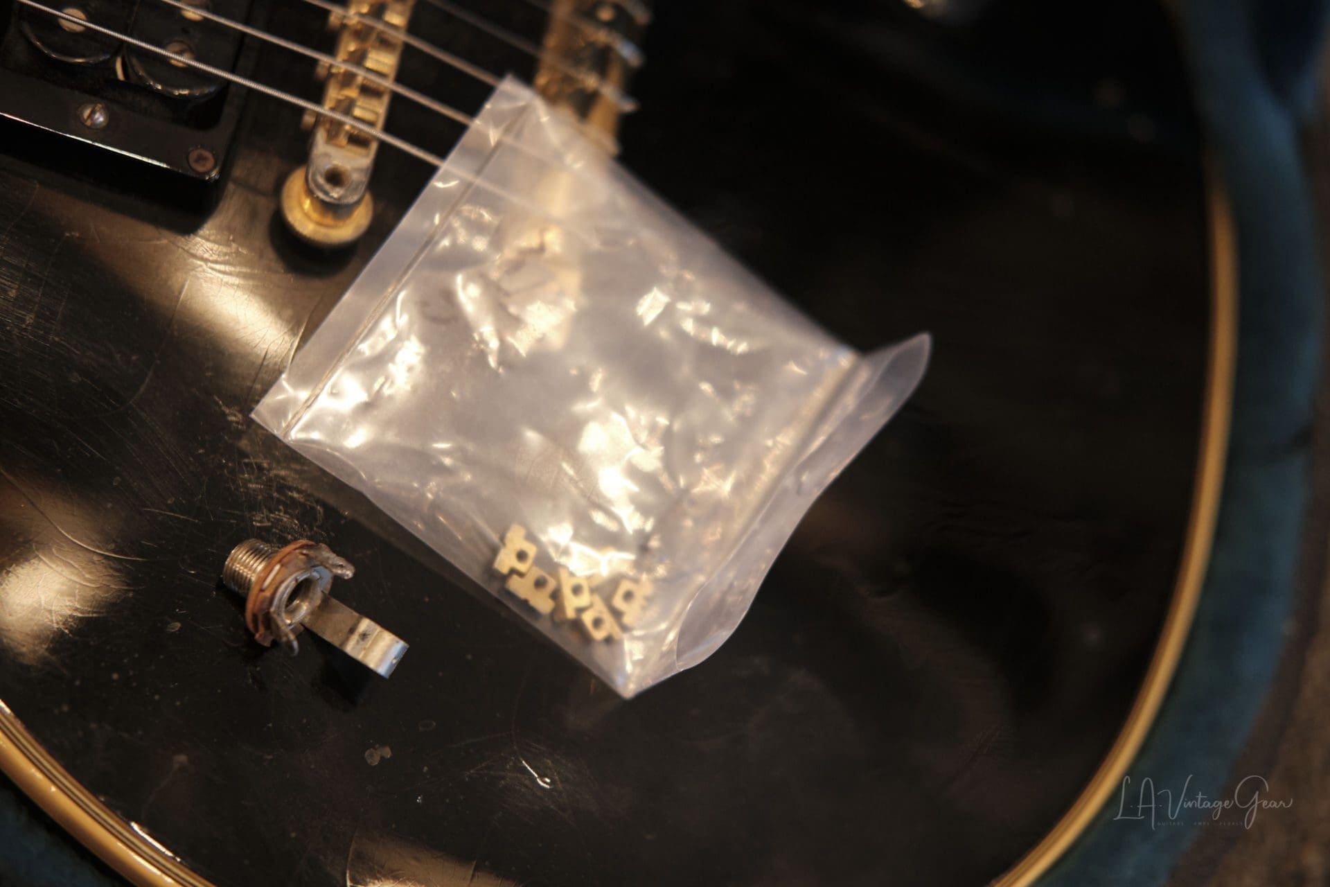 Gibson 1969 Black Les Paul Custom Electric Guitar - Great Player Guitar! - Image 27
