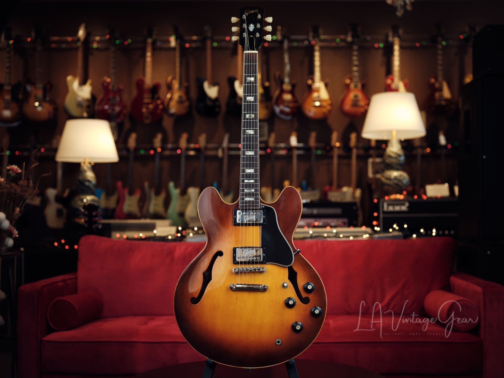 Gibson 1972 ES-335TD Semi-Hollowbody Electric Guitar - Sunburst