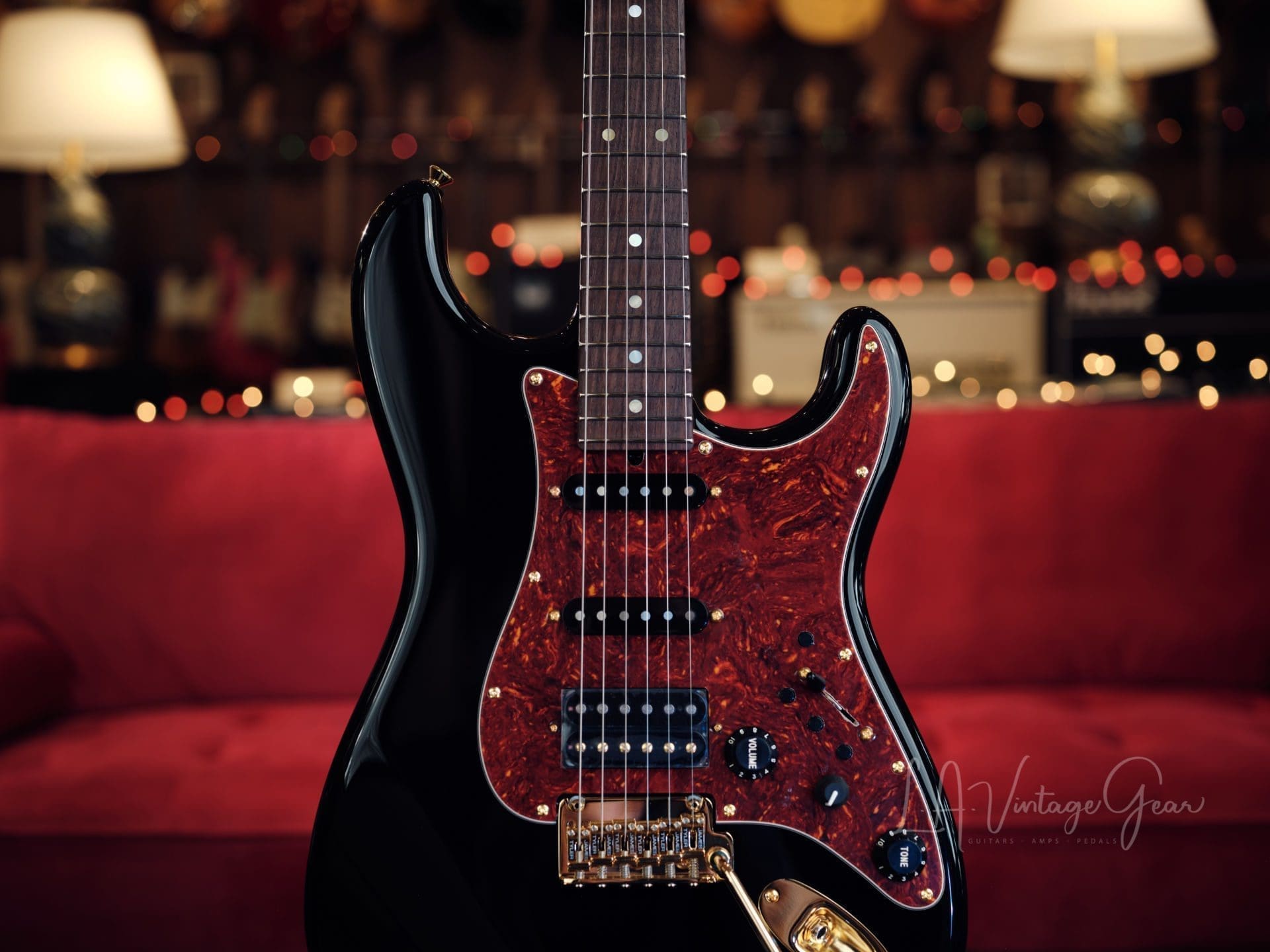 James Tyler S-Style Electric Guitar-New #1 DAN HUFF BLACK CLASSIC in Glossy Finish! - Image 9