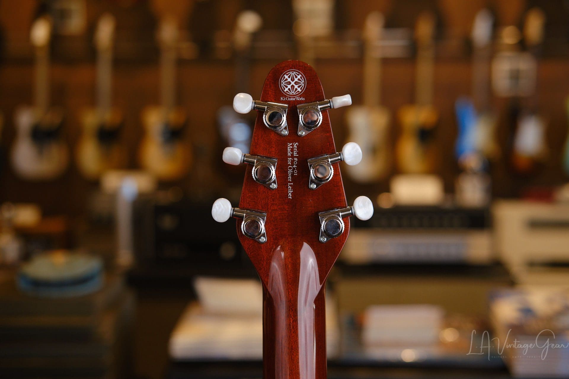Brian May Red Special Pro by KZ Guitar Works 2007 - Mint Condition - Custom Flight Case Included! - Image 14