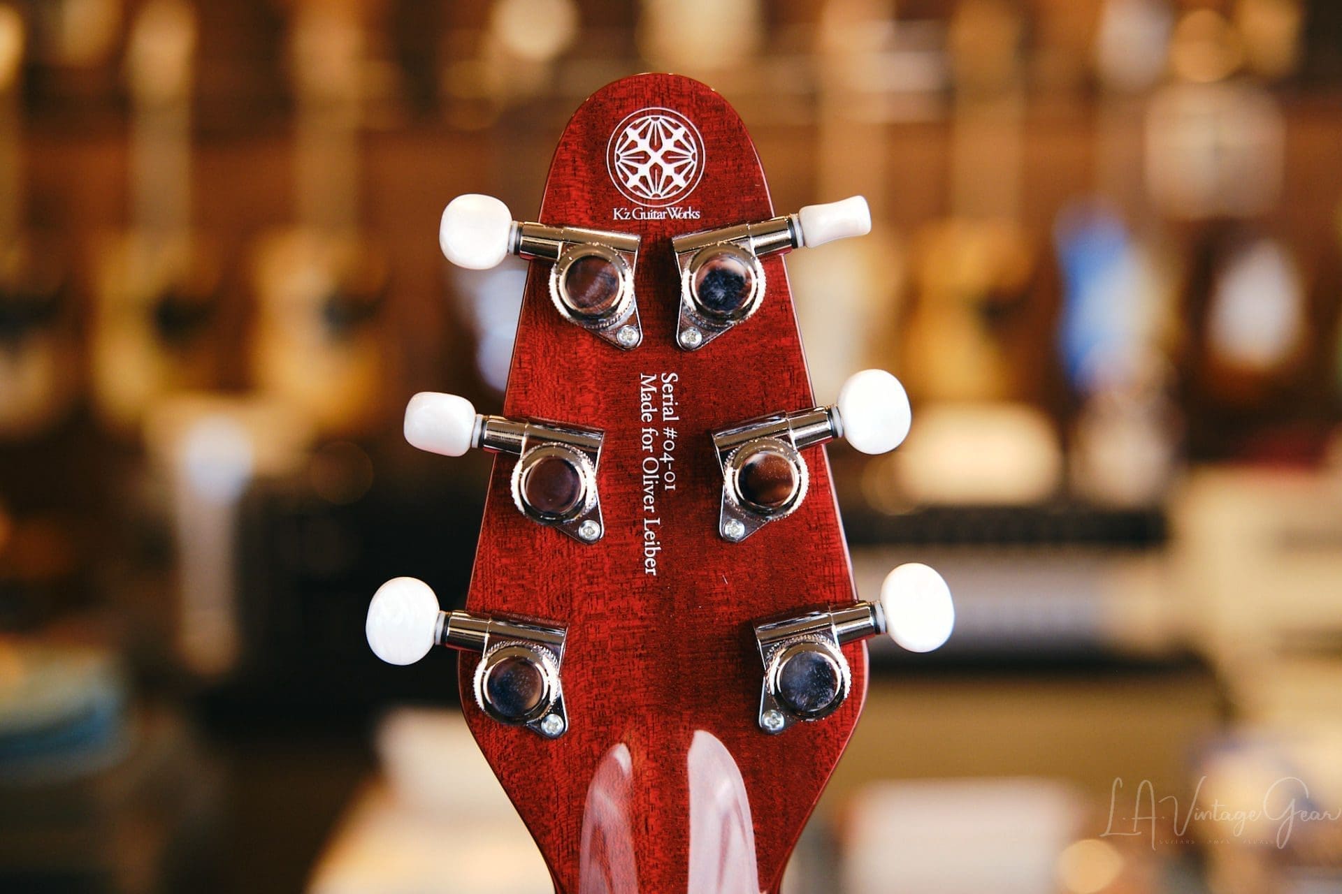 Brian May Red Special Pro by KZ Guitar Works 2007 - Mint Condition - Custom Flight Case Included! - Image 20