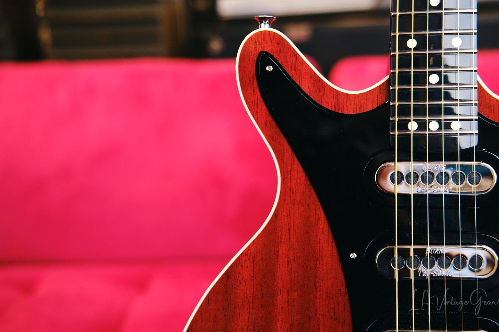 Brian May Red Special Pro by KZ Guitar Works 2007 - Mint Condition - Custom Flight Case Included! - Image 8