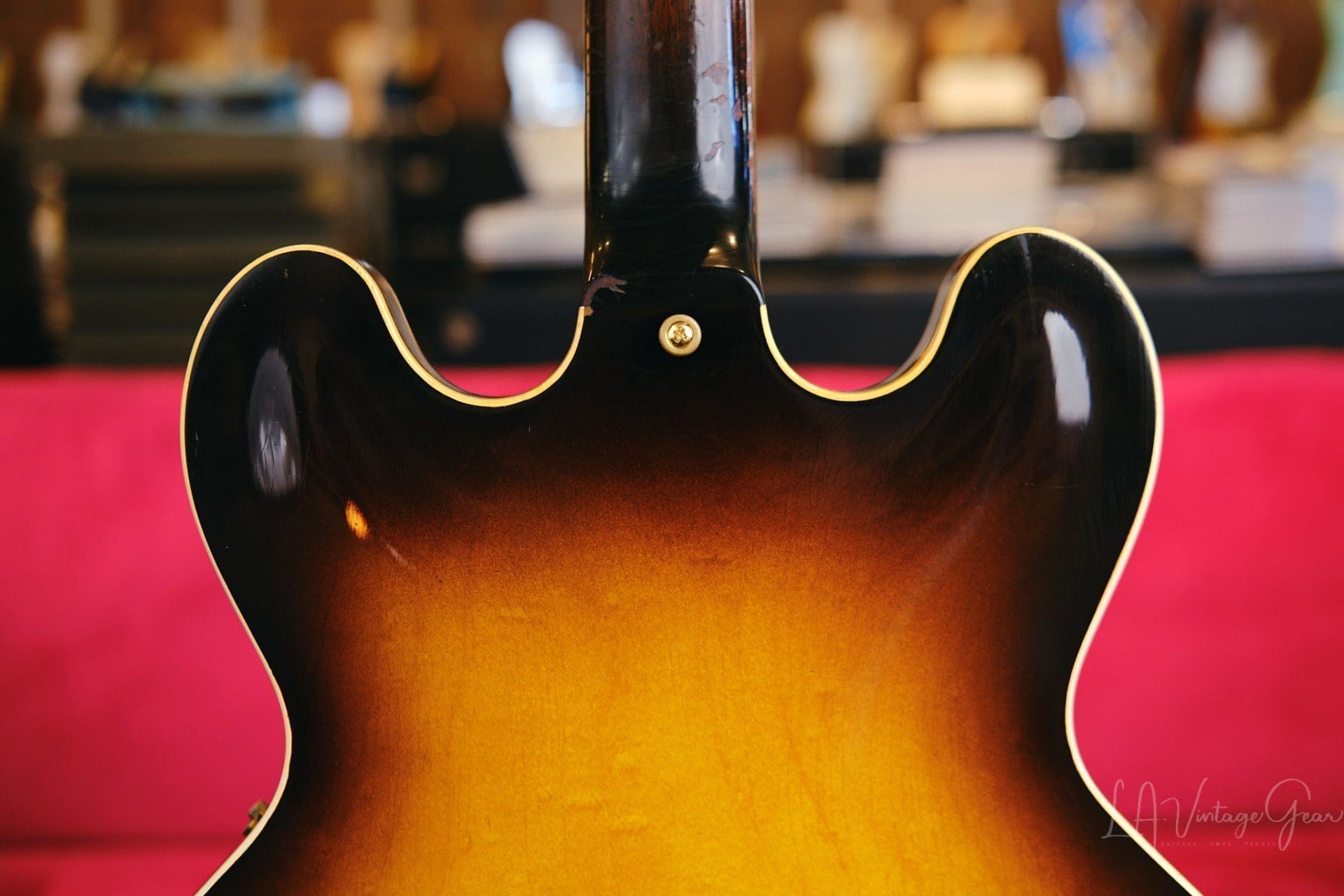 Gibson Vintage 1961 ES-345TD Semi-Hollowbody Electric Guitar-3 Tone Sunburst Finish - Image 17