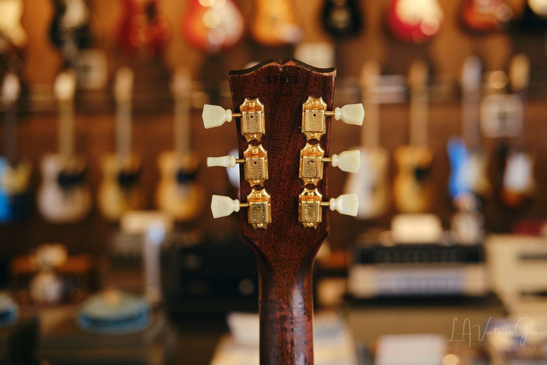 Gibson Vintage 1961 ES-345TD Semi-Hollowbody Electric Guitar-3 Tone Sunburst Finish - Image 22