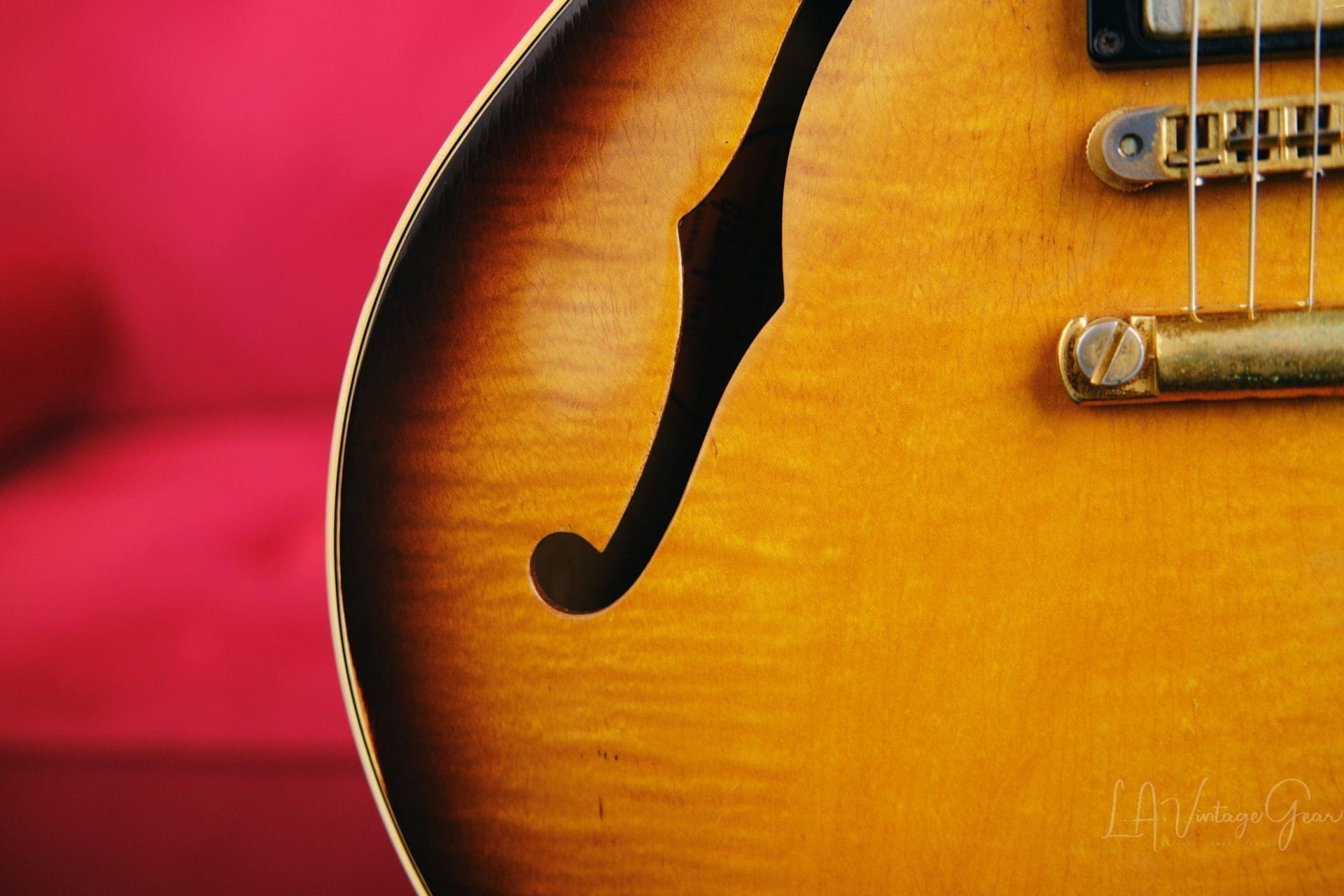 Gibson Vintage 1961 ES-345TD Semi-Hollowbody Electric Guitar-3 Tone Sunburst Finish - Image 7