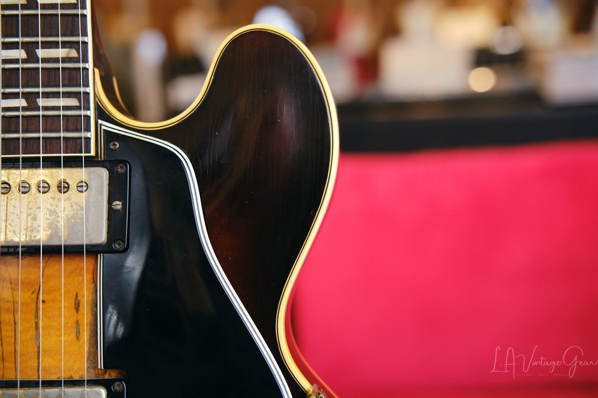 Gibson Vintage 1961 ES-345TD Semi-Hollowbody Electric Guitar-3 Tone Sunburst Finish - Image 9