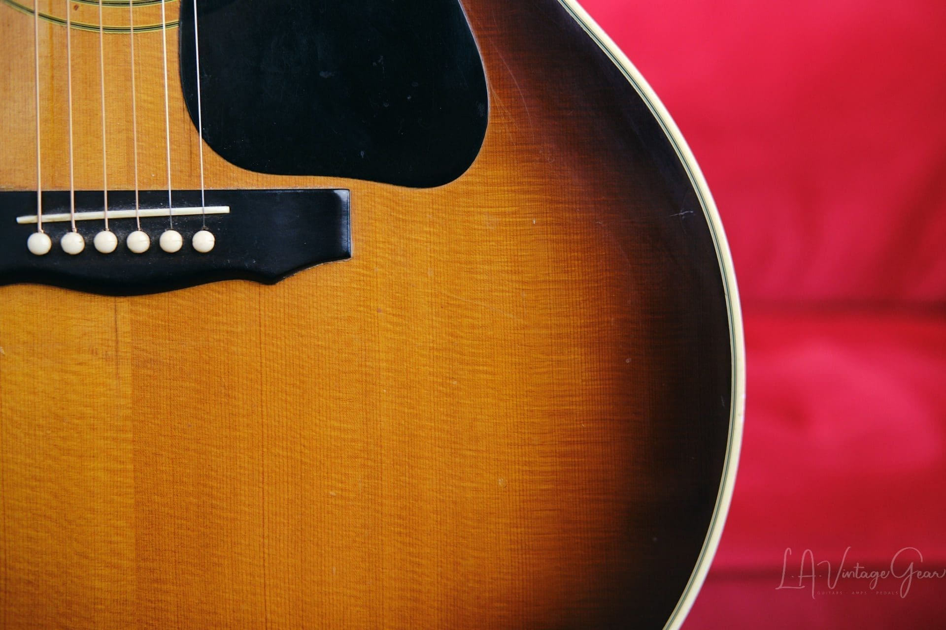 Guild 1979 F-50R SB Acoustic Guitar - Sunburst Finish, Solid Spruce Top & Rosewood Back & Sides - Image 13