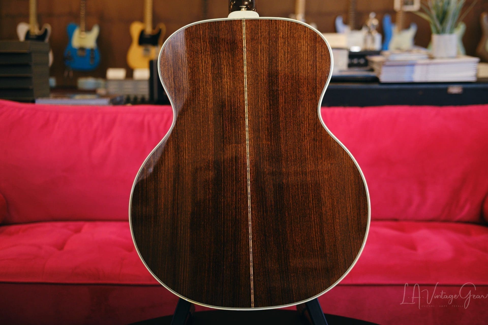 Guild 1979 F-50R SB Acoustic Guitar - Sunburst Finish, Solid Spruce Top & Rosewood Back & Sides - Image 15