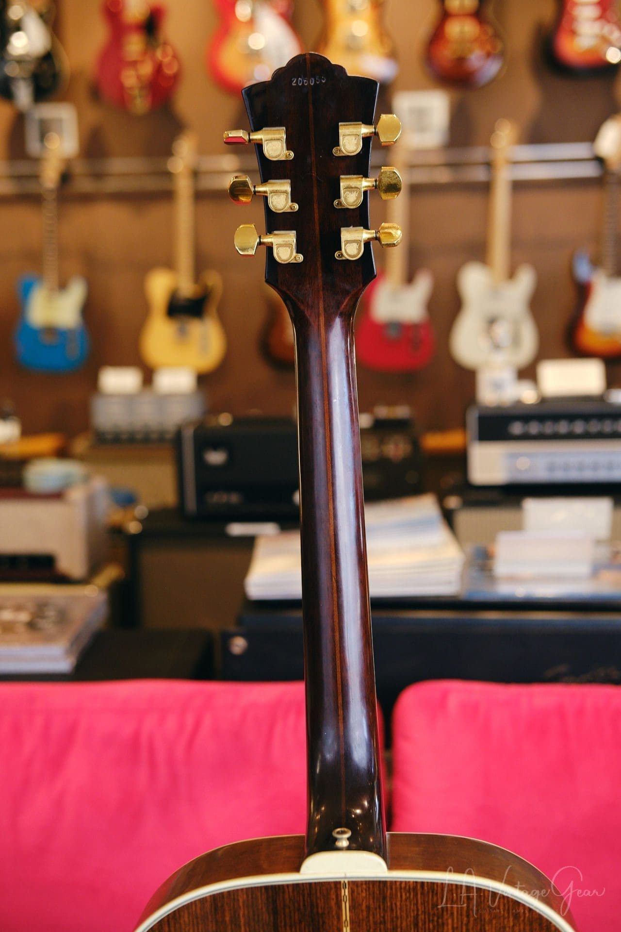 Guild 1979 F-50R SB Acoustic Guitar - Sunburst Finish, Solid Spruce Top & Rosewood Back & Sides - Image 19