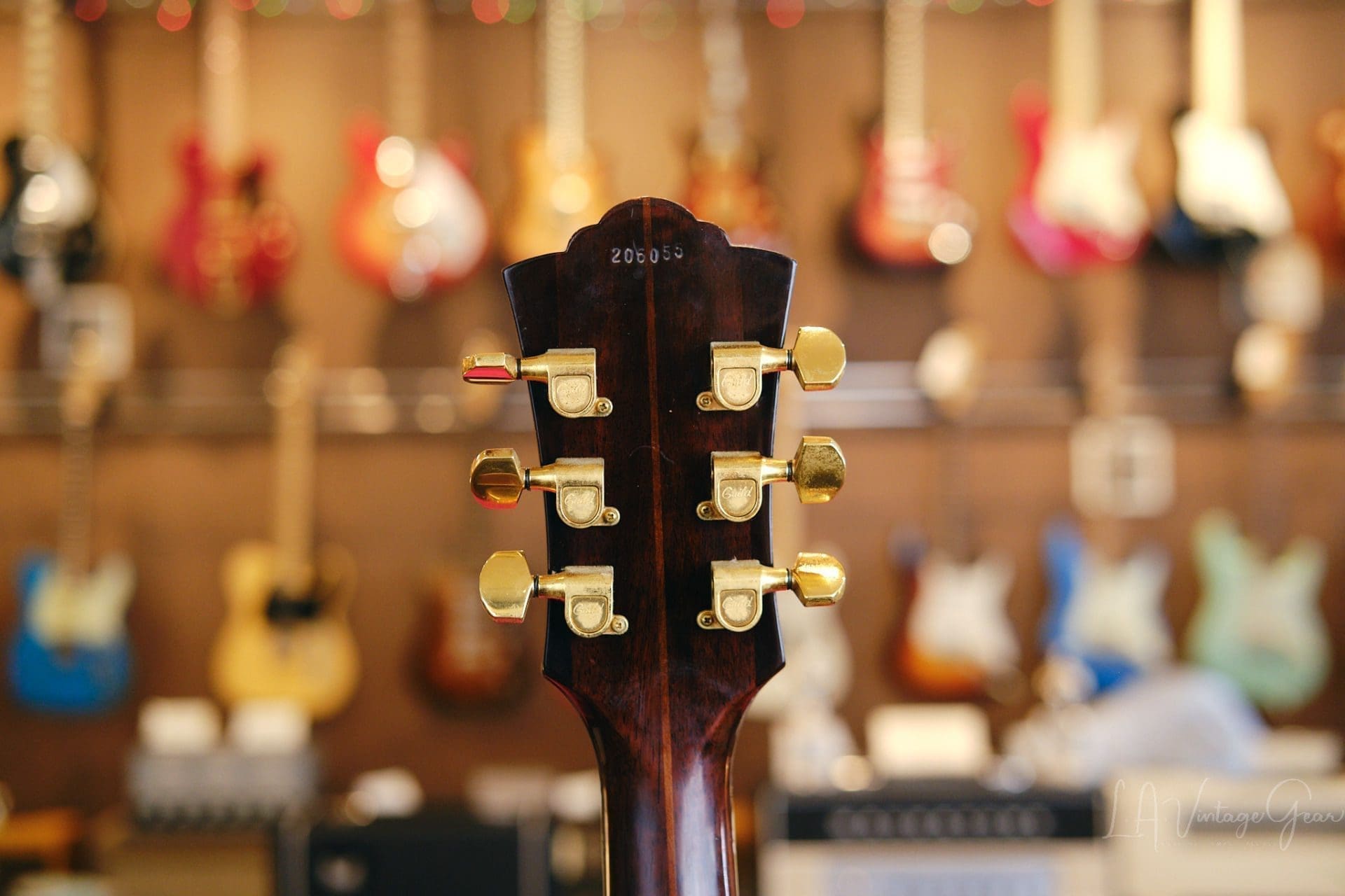 Guild 1979 F-50R SB Acoustic Guitar - Sunburst Finish, Solid Spruce Top & Rosewood Back & Sides - Image 20