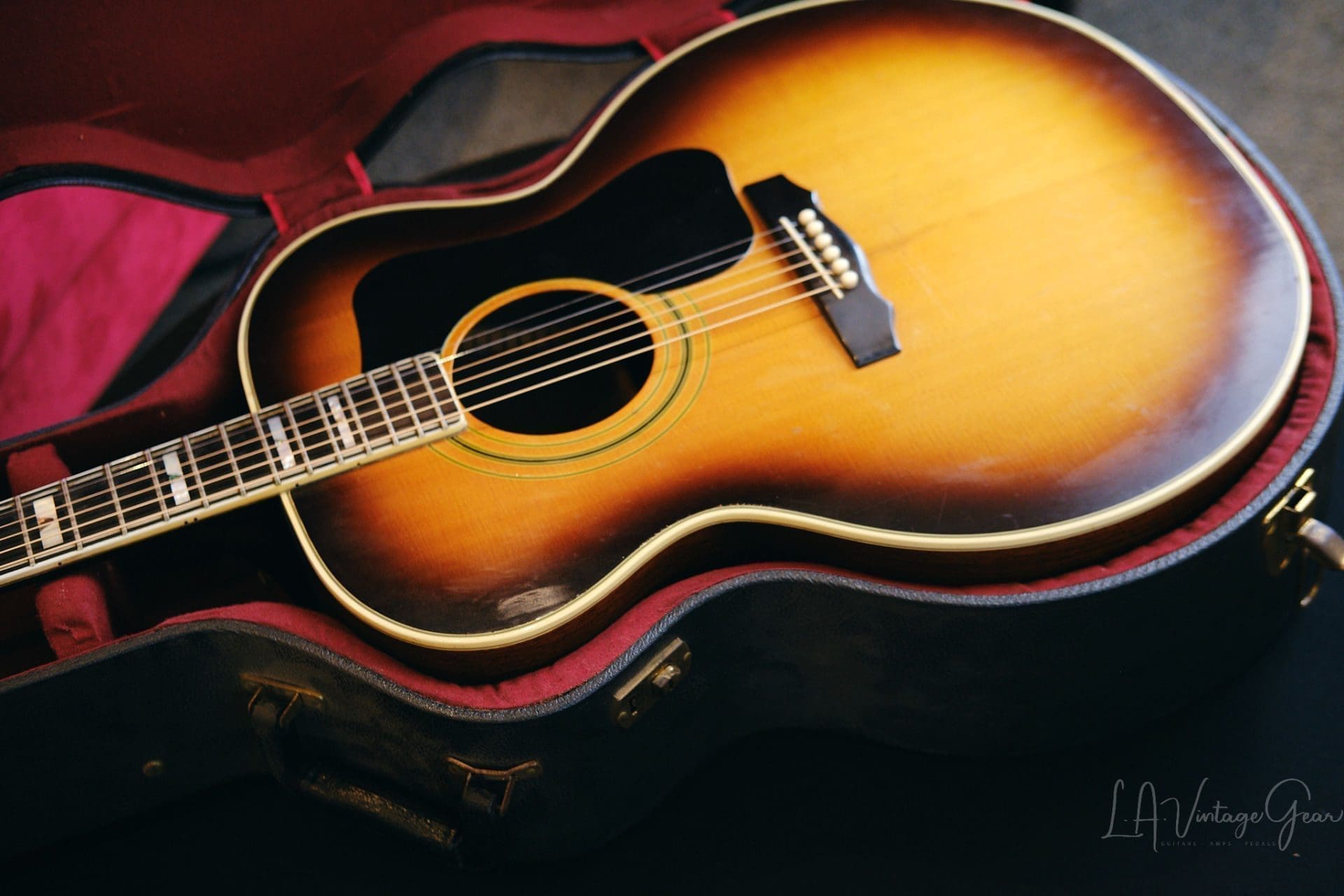 Guild 1979 F-50R SB Acoustic Guitar - Sunburst Finish, Solid Spruce Top & Rosewood Back & Sides - Image 28