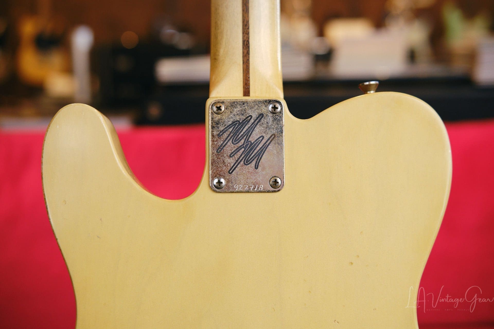 Mario Martin 'Model T' Blackguard Electric Guitar - Lightly Relic'd - Blonde Finish - Just Born ! - Image 13