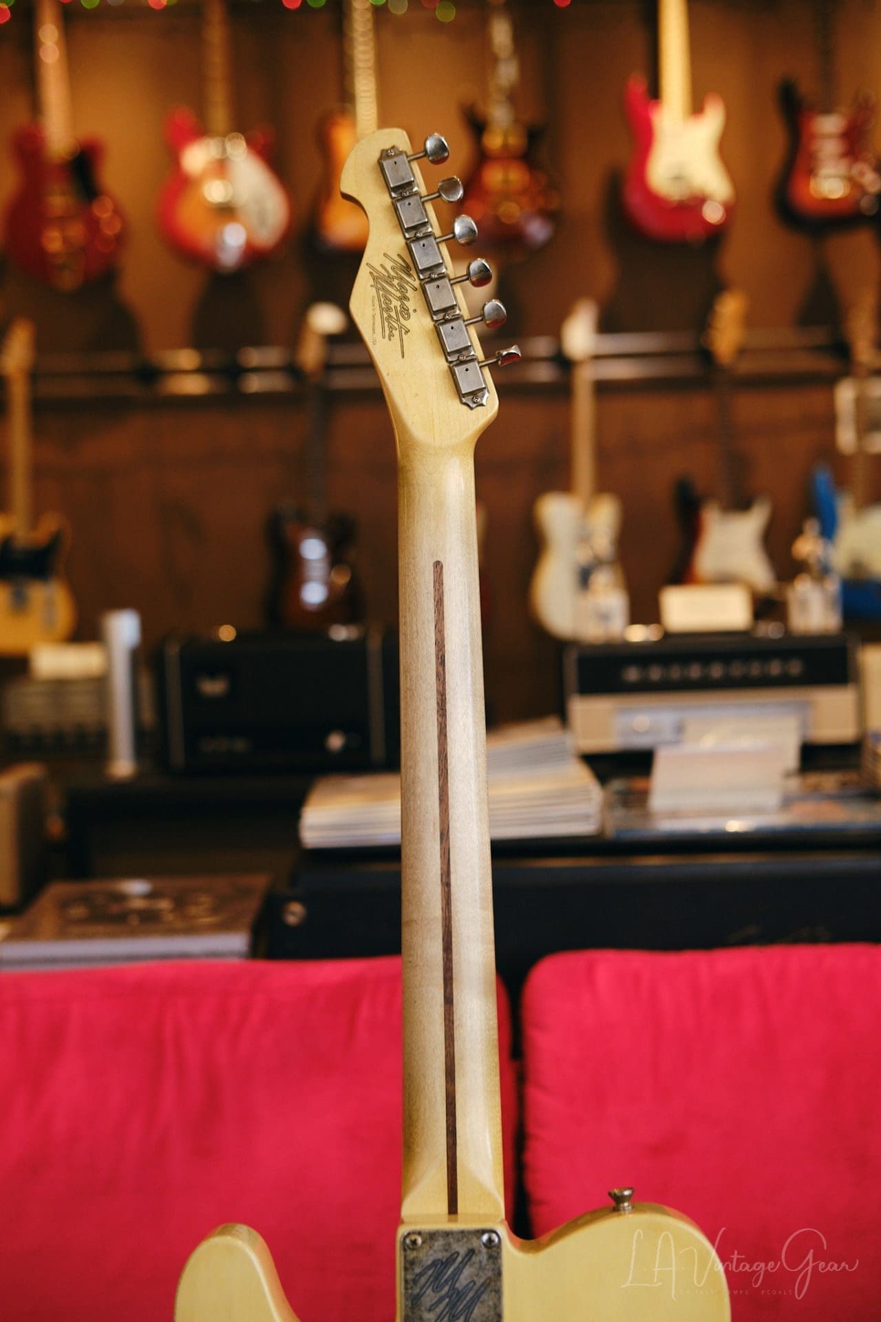 Mario Martin 'Model T' Blackguard Electric Guitar - Lightly Relic'd - Blonde Finish - Just Born ! - Image 15