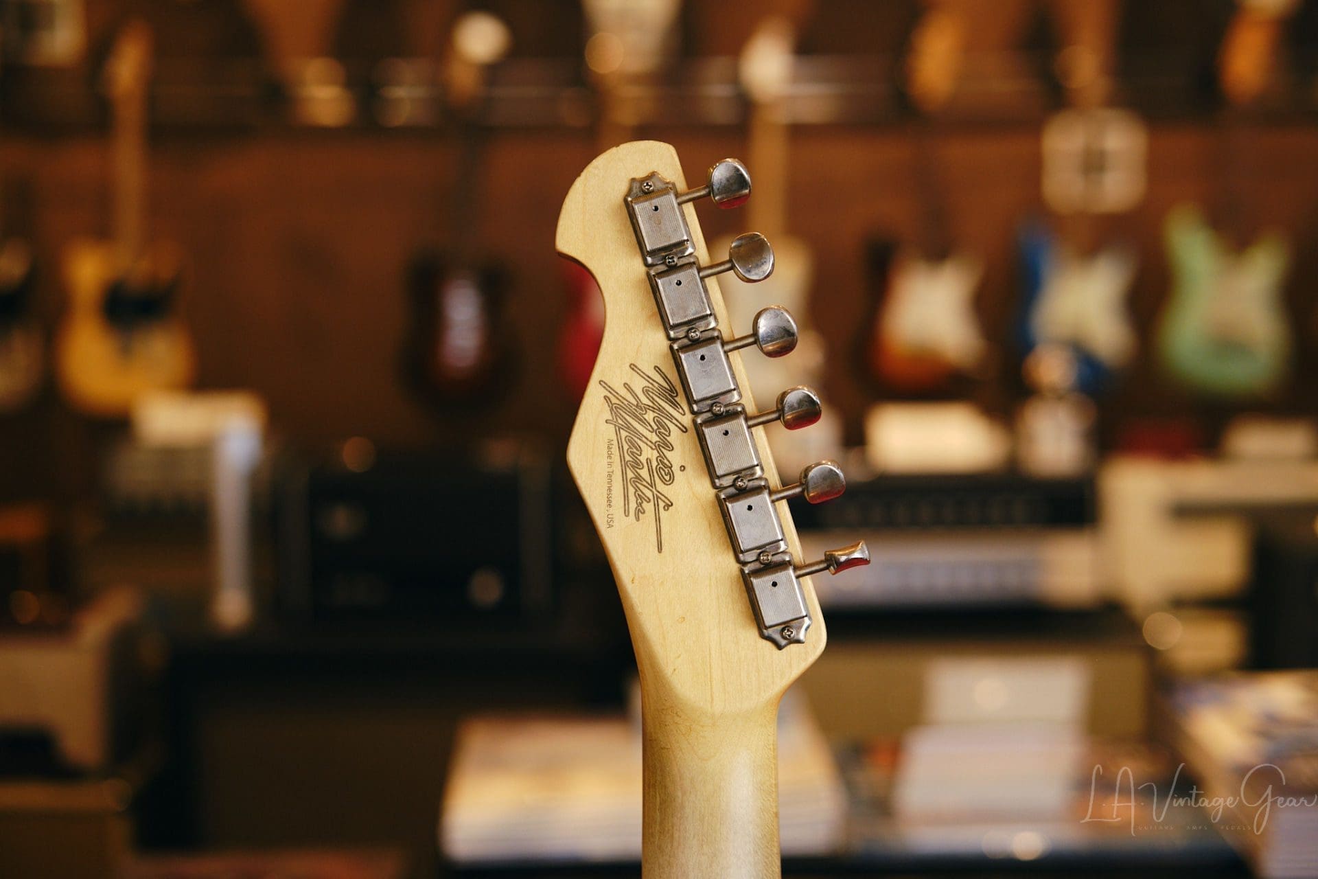 Mario Martin 'Model T' Blackguard Electric Guitar - Lightly Relic'd - Blonde Finish - Just Born ! - Image 16