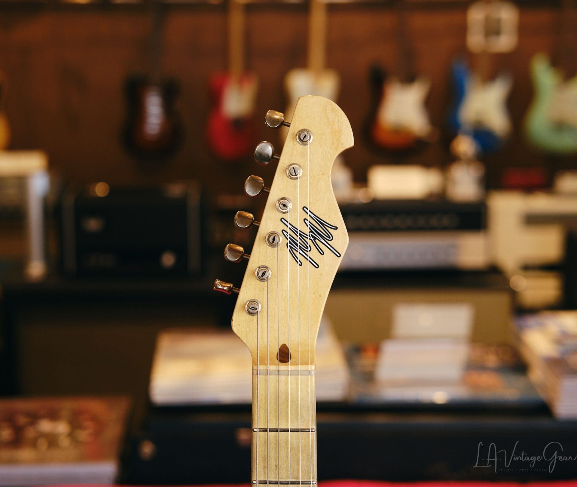 Mario Martin 'Model T' Blackguard Electric Guitar - Lightly Relic'd - Blonde Finish - Just Born ! - Image 7