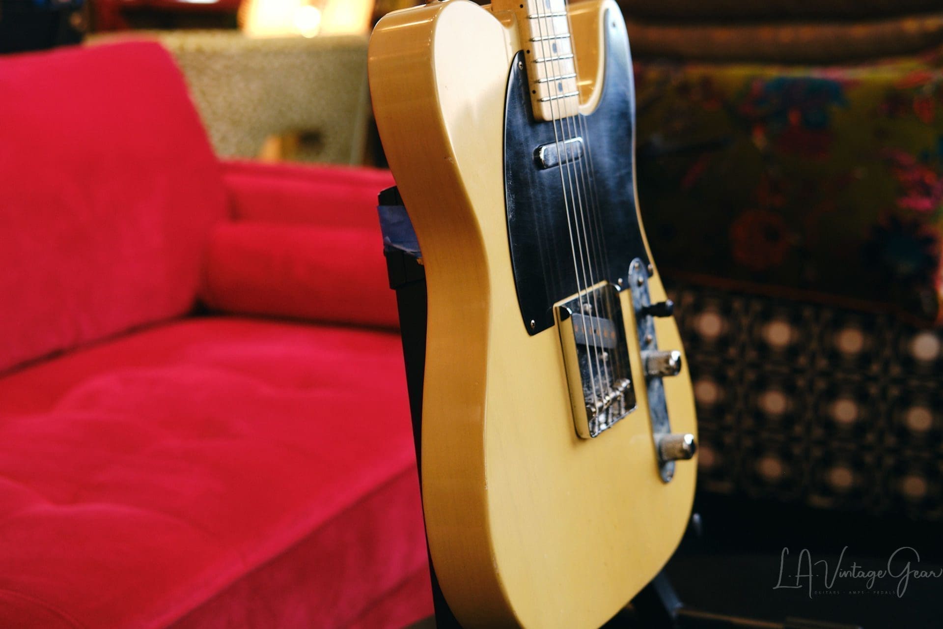 Mario Martin 'Model T' Blackguard Electric Guitar - Lightly Relic'd - Blonde Finish - Just Born ! - Image 8