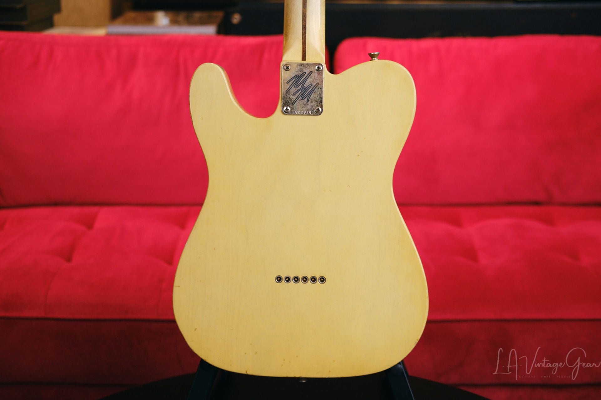 Mario Martin 'Model T' Blackguard Electric Guitar - Lightly Relic'd - Blonde Finish - Just Born ! - Image 10