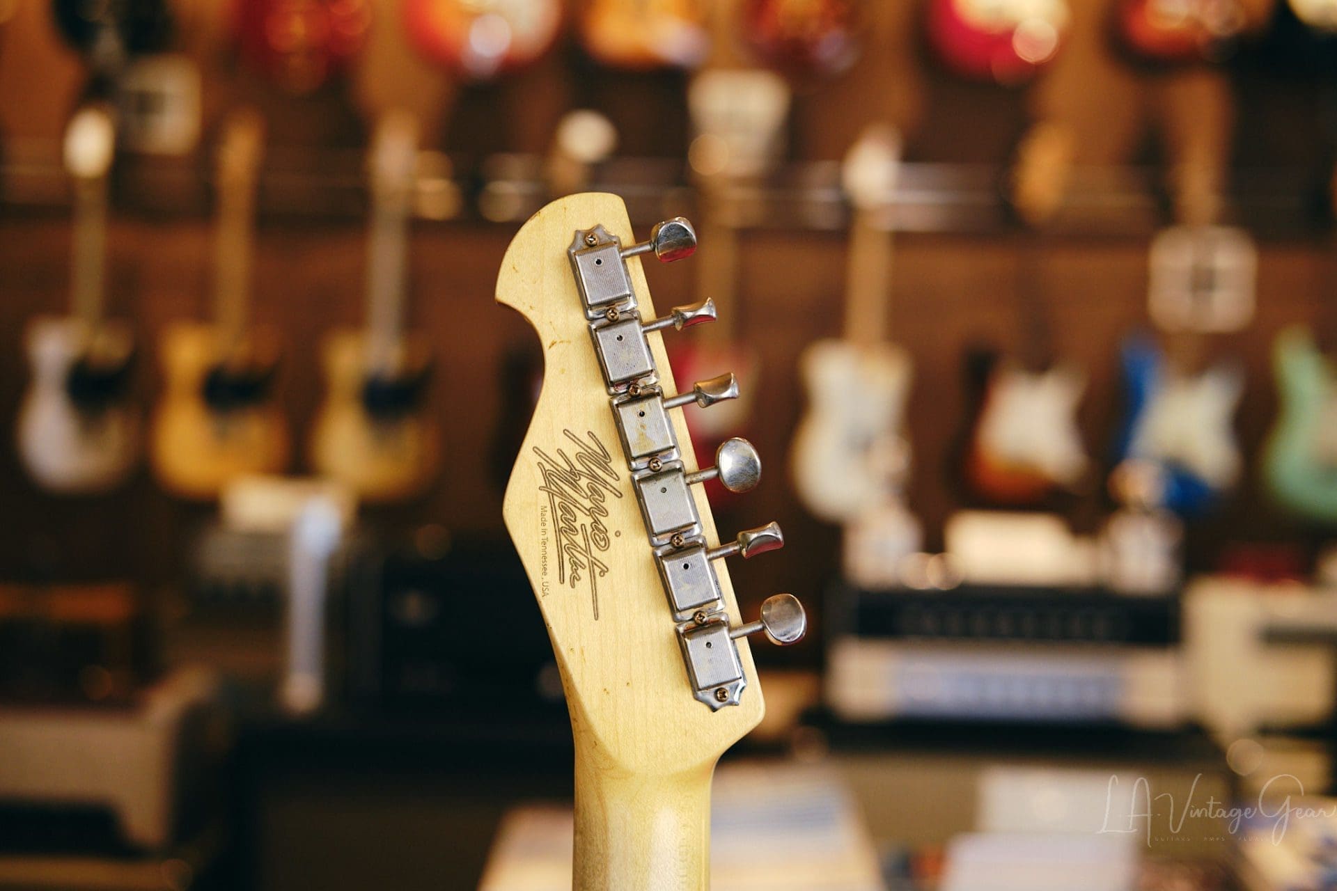 Mario Martin Model-T Double Bound Electric Guitar-Lightly Relic'd in a Black Finish - Recently Born - Image 18