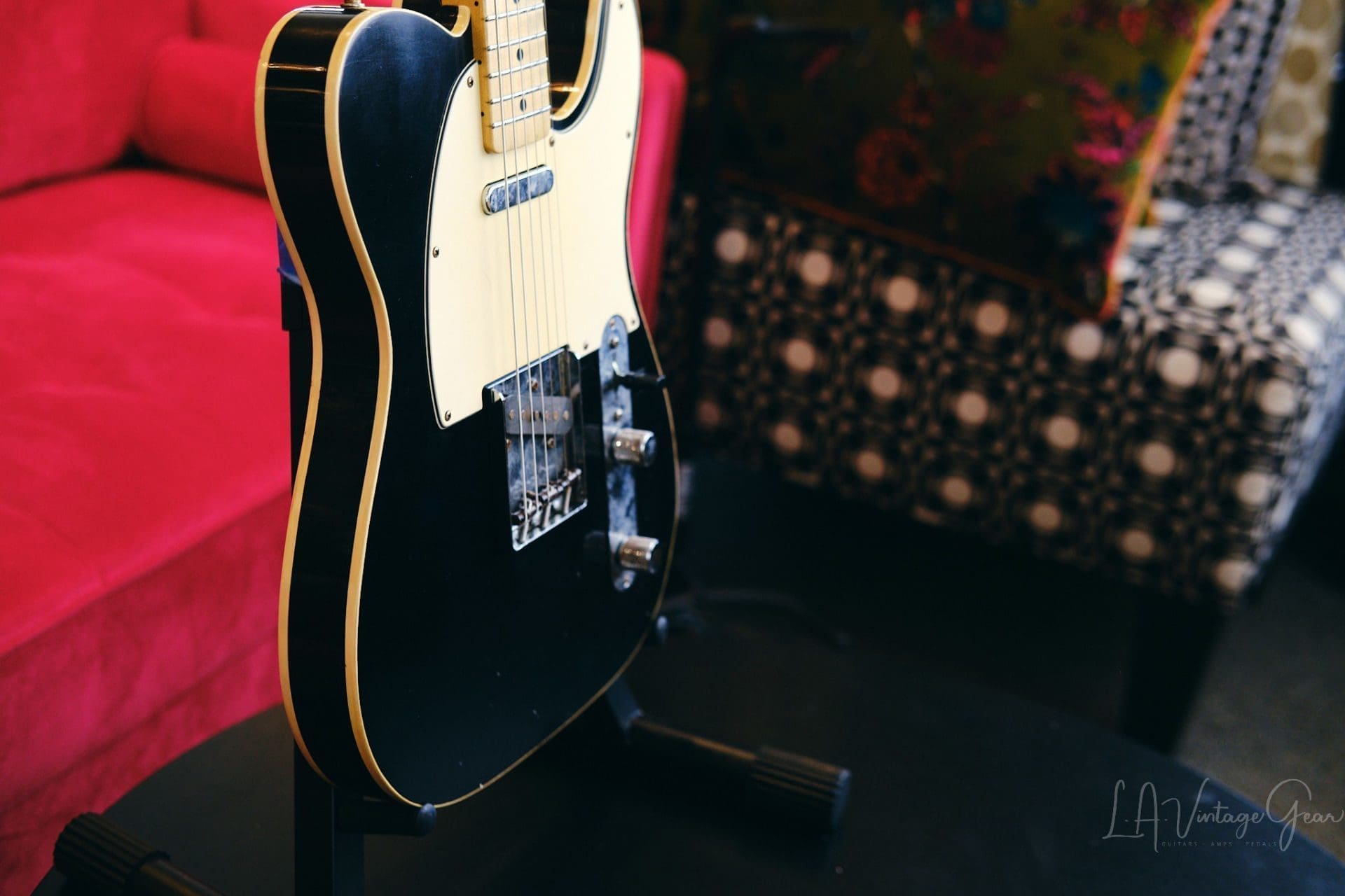 Mario Martin Model-T Double Bound Electric Guitar-Lightly Relic'd in a Black Finish - Recently Born - Image 8