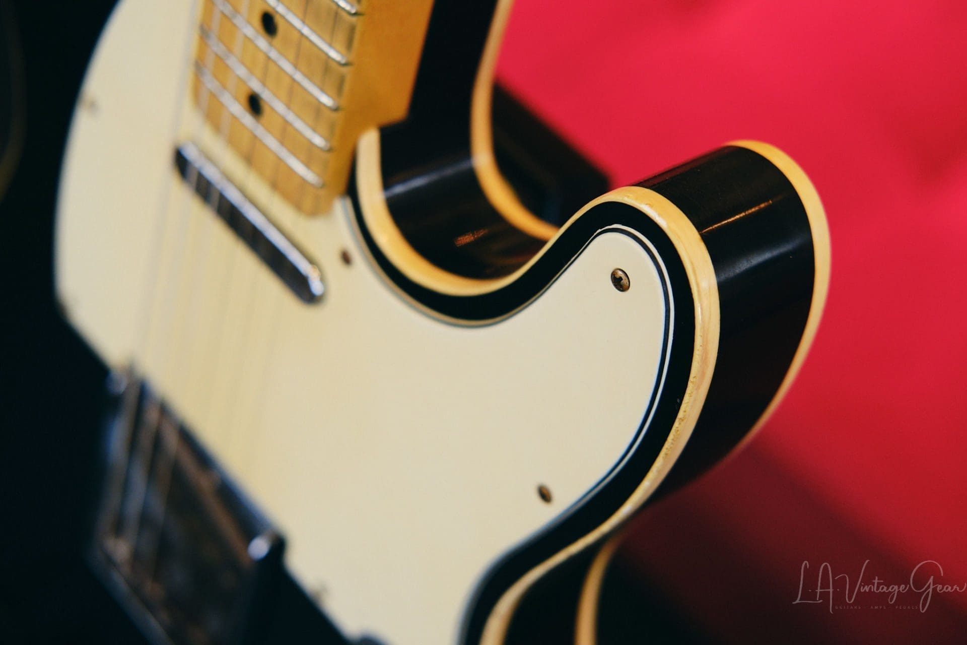 Mario Martin Model-T Double Bound Electric Guitar-Lightly Relic'd in a Black Finish - Recently Born - Image 10