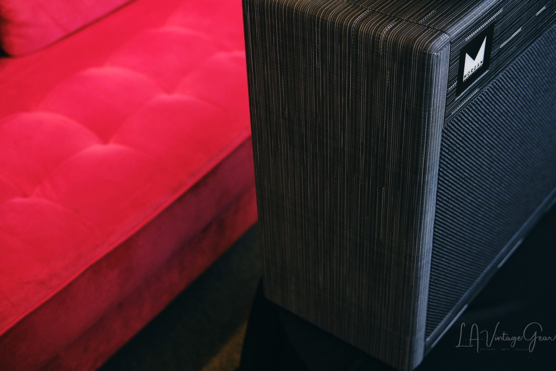 Morgan MVP23 Head & 1x12 Cab - Mint Condition in Twilight Tolex with a 12" Celestion Creamback Speaker! - Image 13