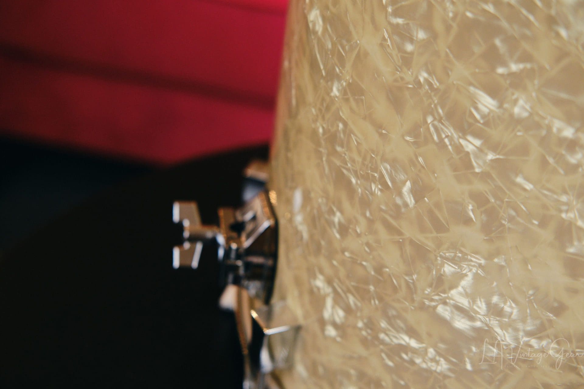 Pork Pie White Oyster Pearl Drum Kit 28/18/14/13 - Image 14