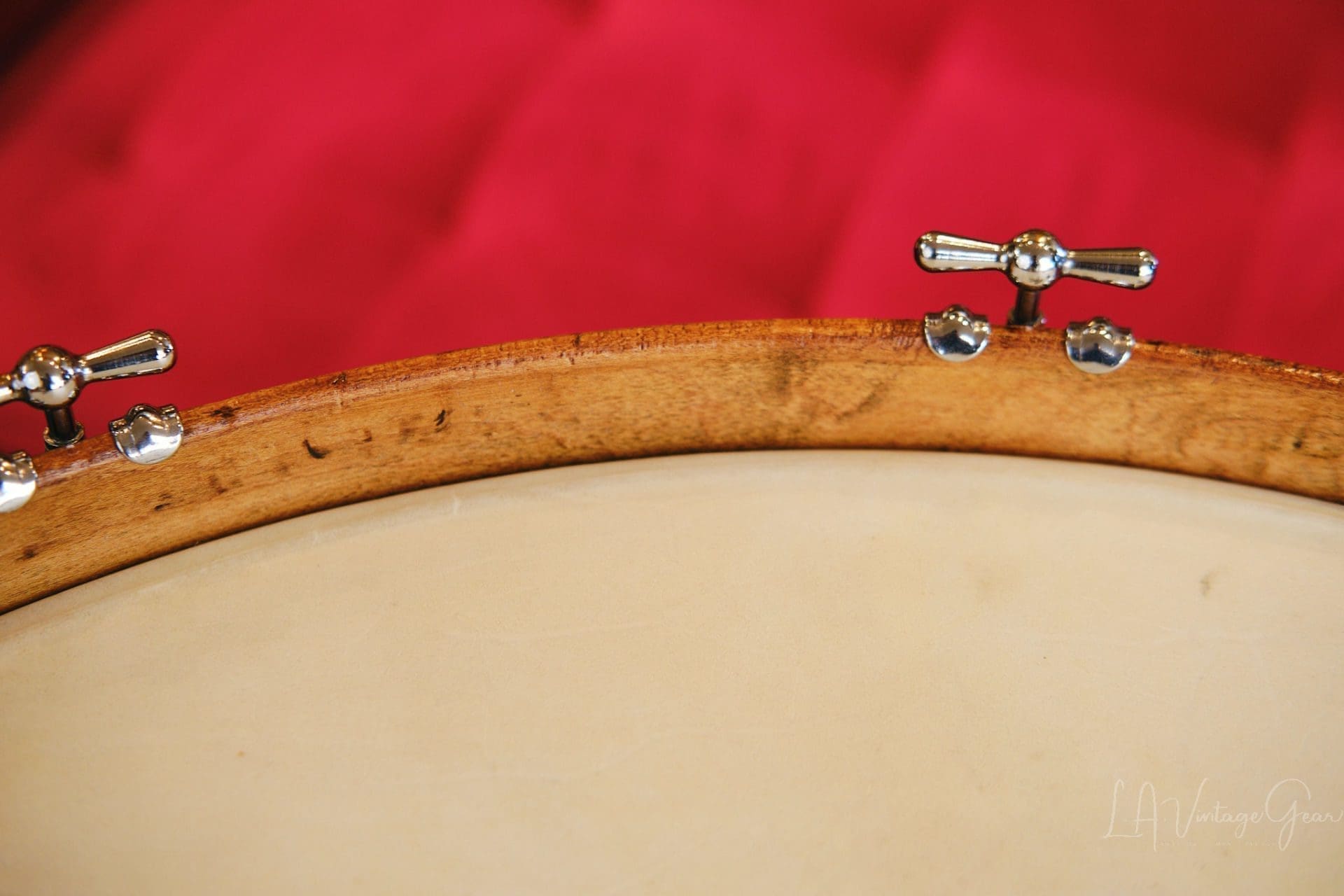 Vintage 1941 Ludwig "Top Hat & Cane " Drum Kit - All Original, Rare & Collectible! - Image 17