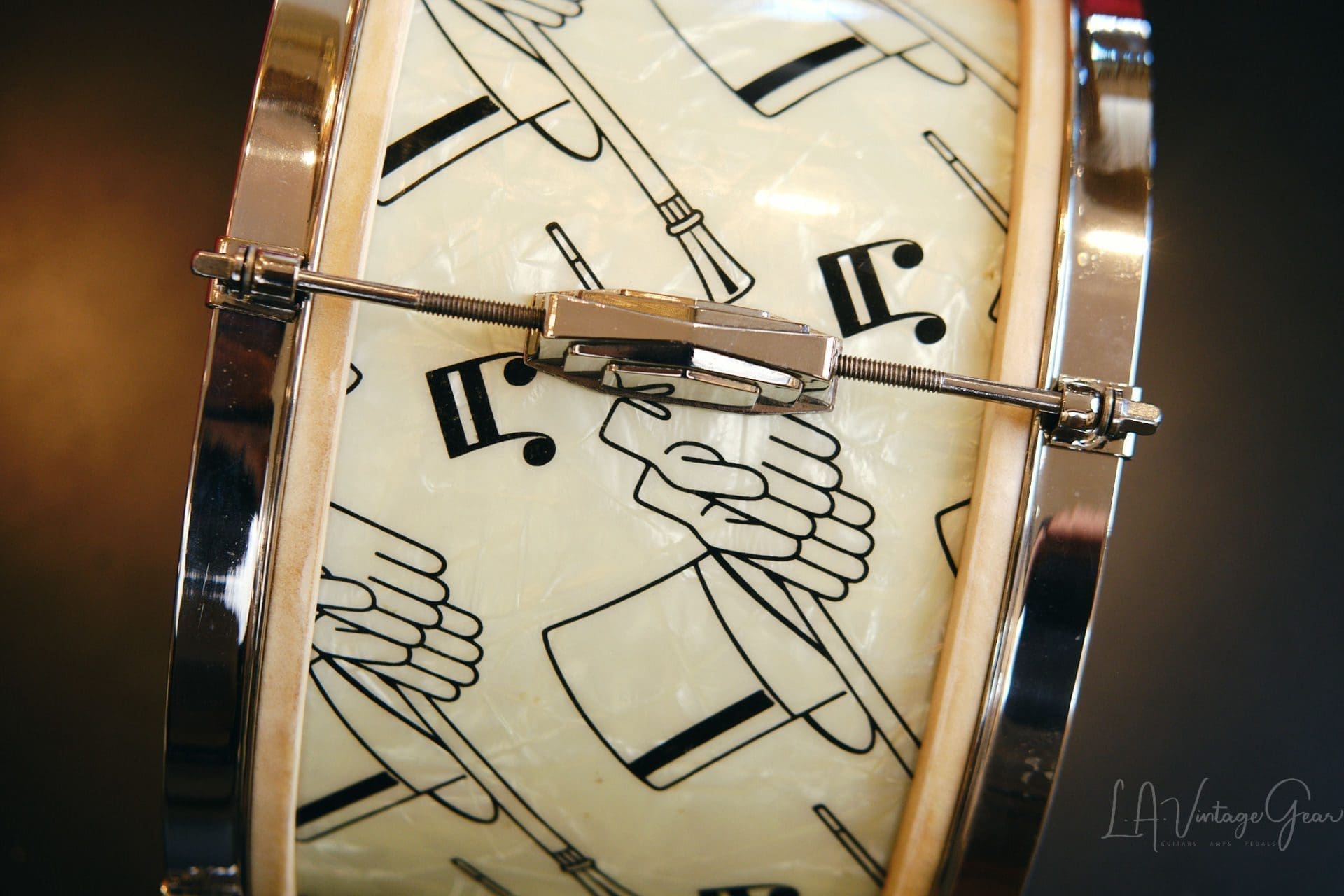 Vintage 1941 Ludwig "Top Hat & Cane " Drum Kit - All Original, Rare & Collectible! - Image 33