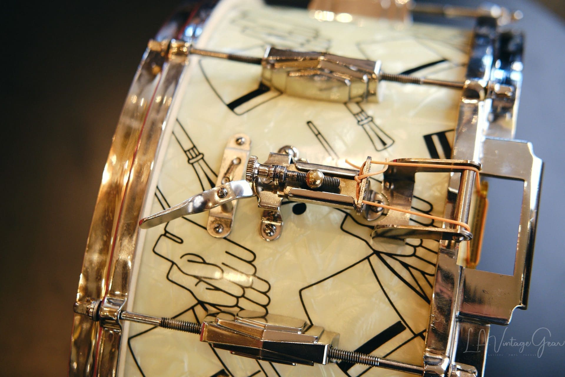 Vintage 1941 Ludwig "Top Hat & Cane " Drum Kit - All Original, Rare & Collectible! - Image 36