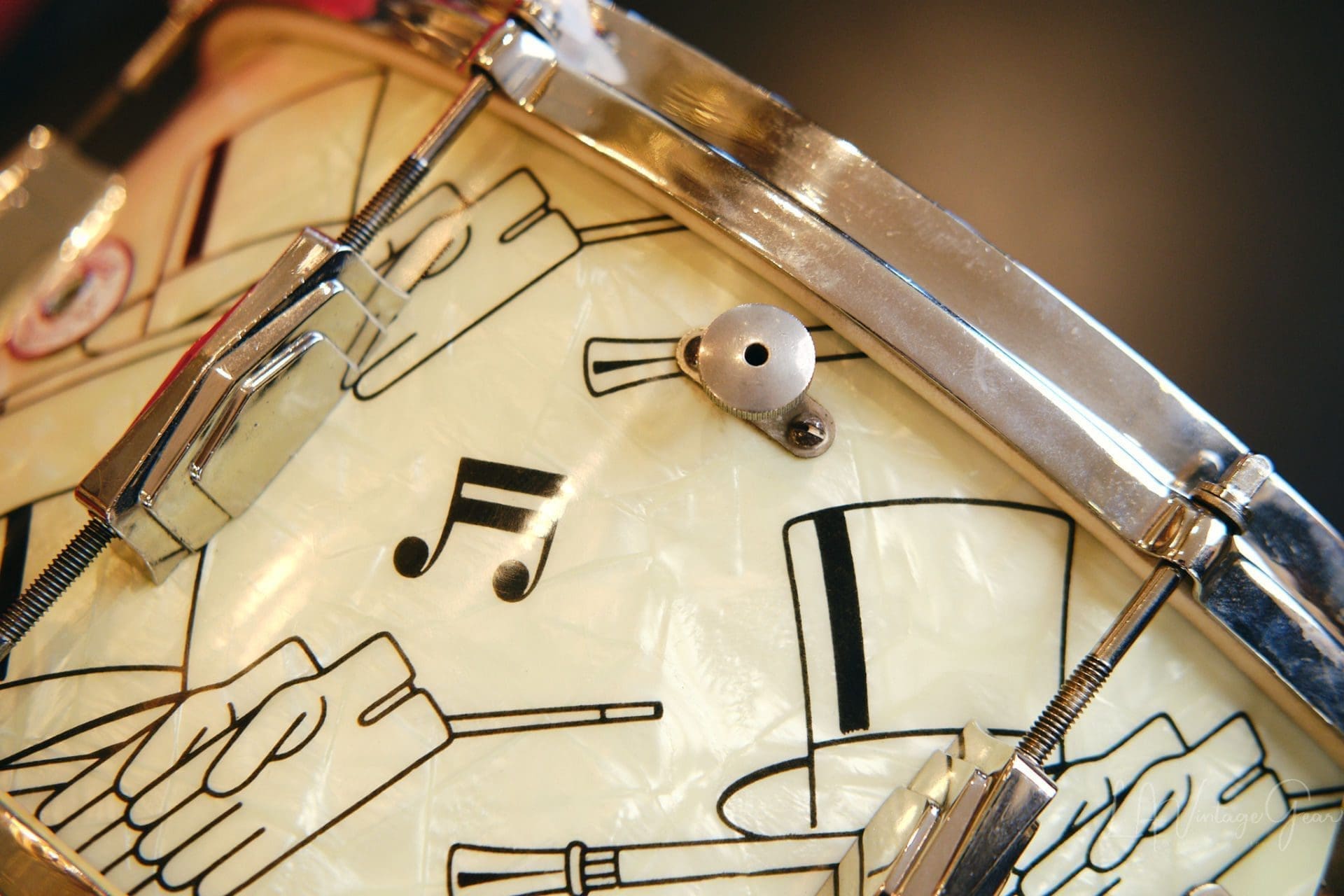 Vintage 1941 Ludwig "Top Hat & Cane " Drum Kit - All Original, Rare & Collectible! - Image 40