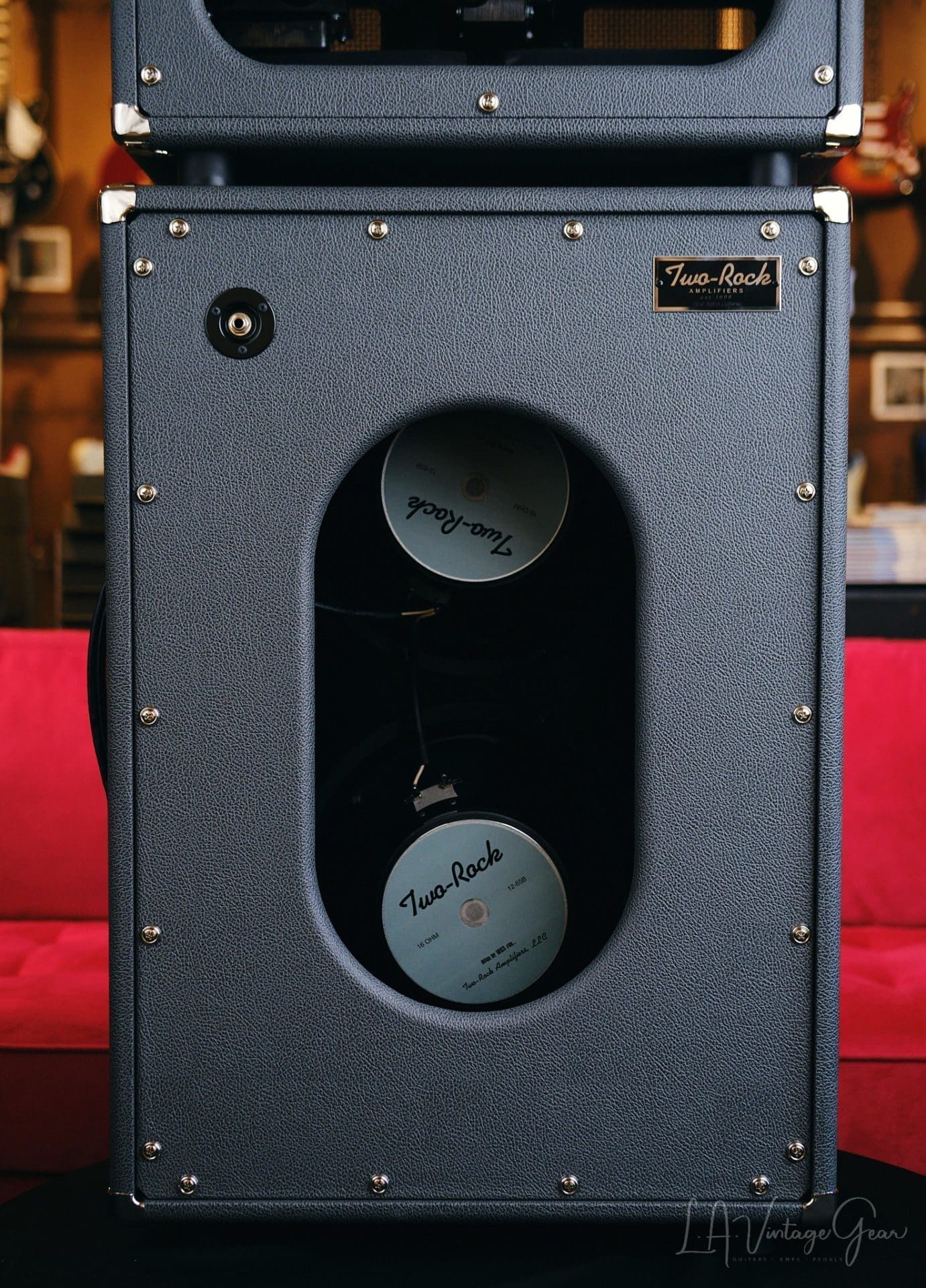 Two Rock Bloomfield Drive 100W Head & 2x12 Vertical Cab in Slate Gray Tolex - Brand New & In Stock! - Image 14