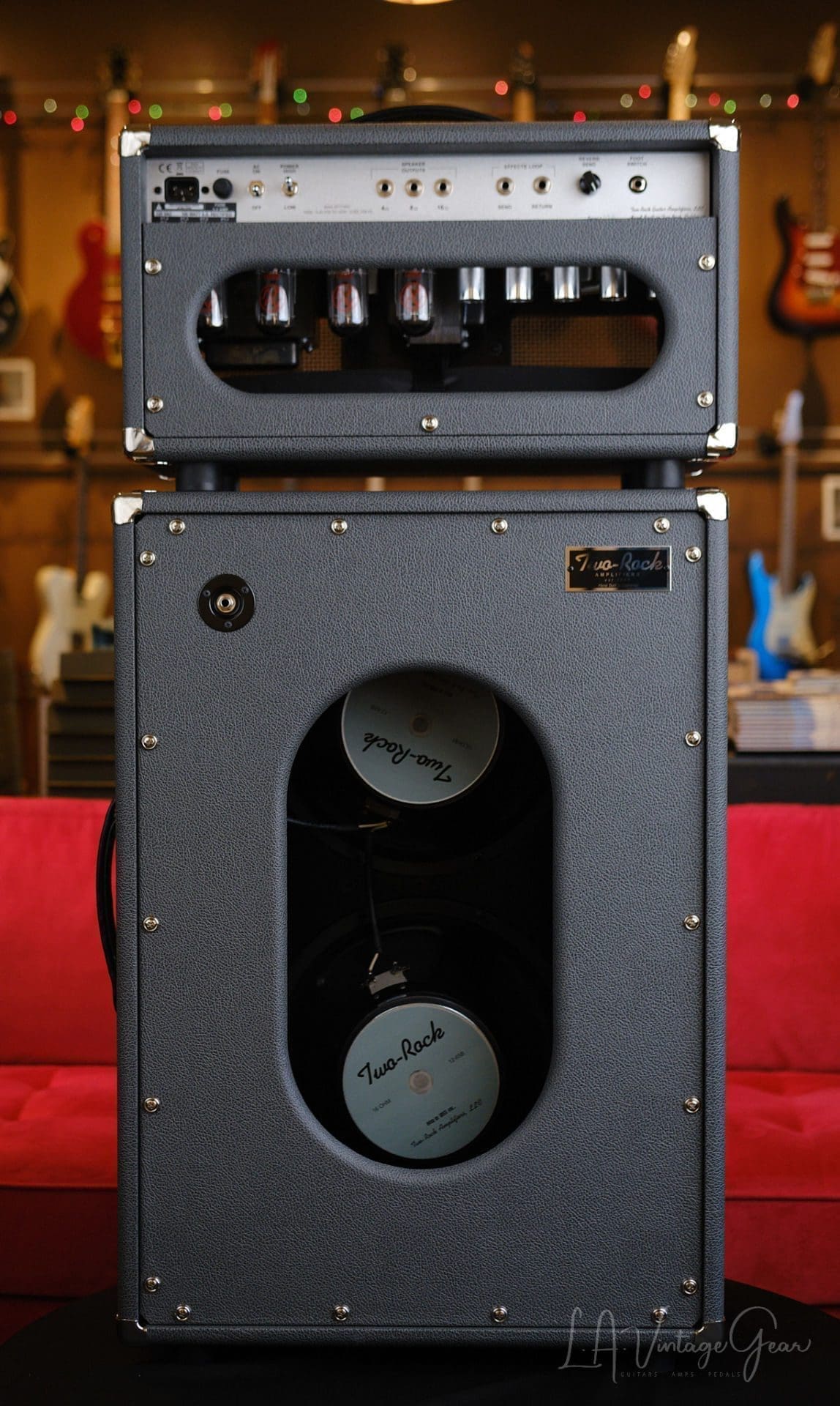 Two Rock Bloomfield Drive 100W Head & 2x12 Vertical Cab in Slate Gray Tolex - Brand New & In Stock! - Image 15