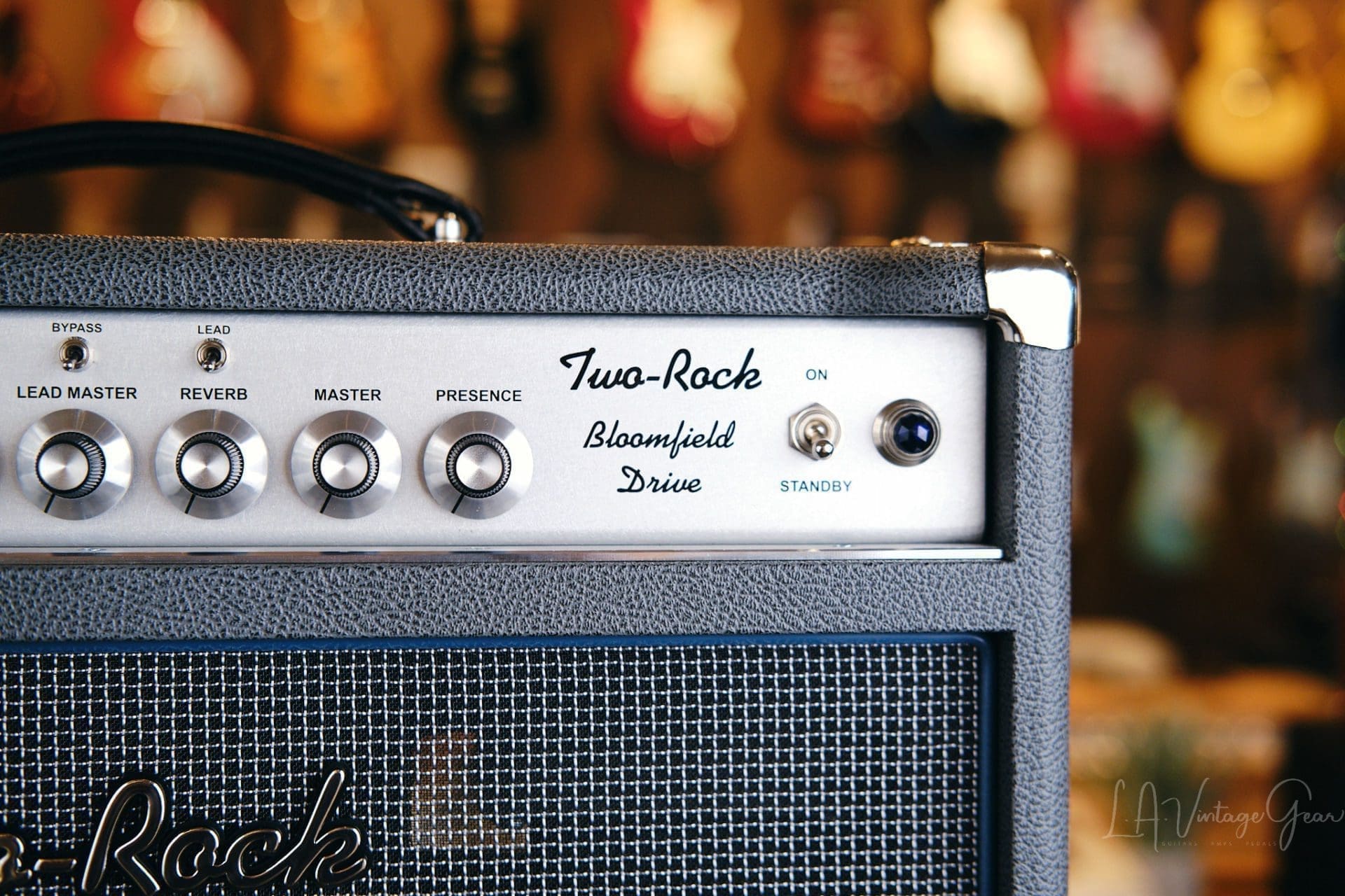 Two Rock Bloomfield Drive 100W Head & 2x12 Vertical Cab in Slate Gray Tolex - Brand New & In Stock! - Image 2